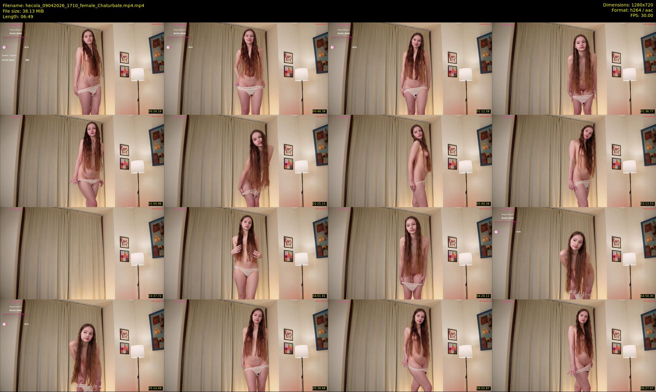 hecola — 7 minute Chaturbate female cam show recording, 720p, Apr 9, 2026