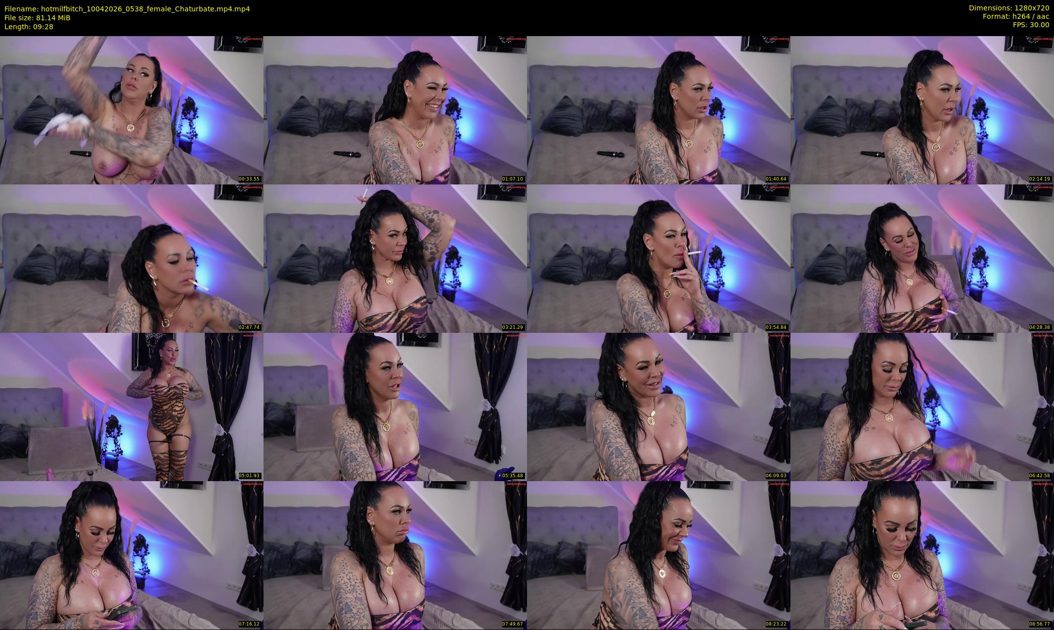 hotmilfbitch — 10 minute Chaturbate female cam show recording, 720p, Apr 10, 2026