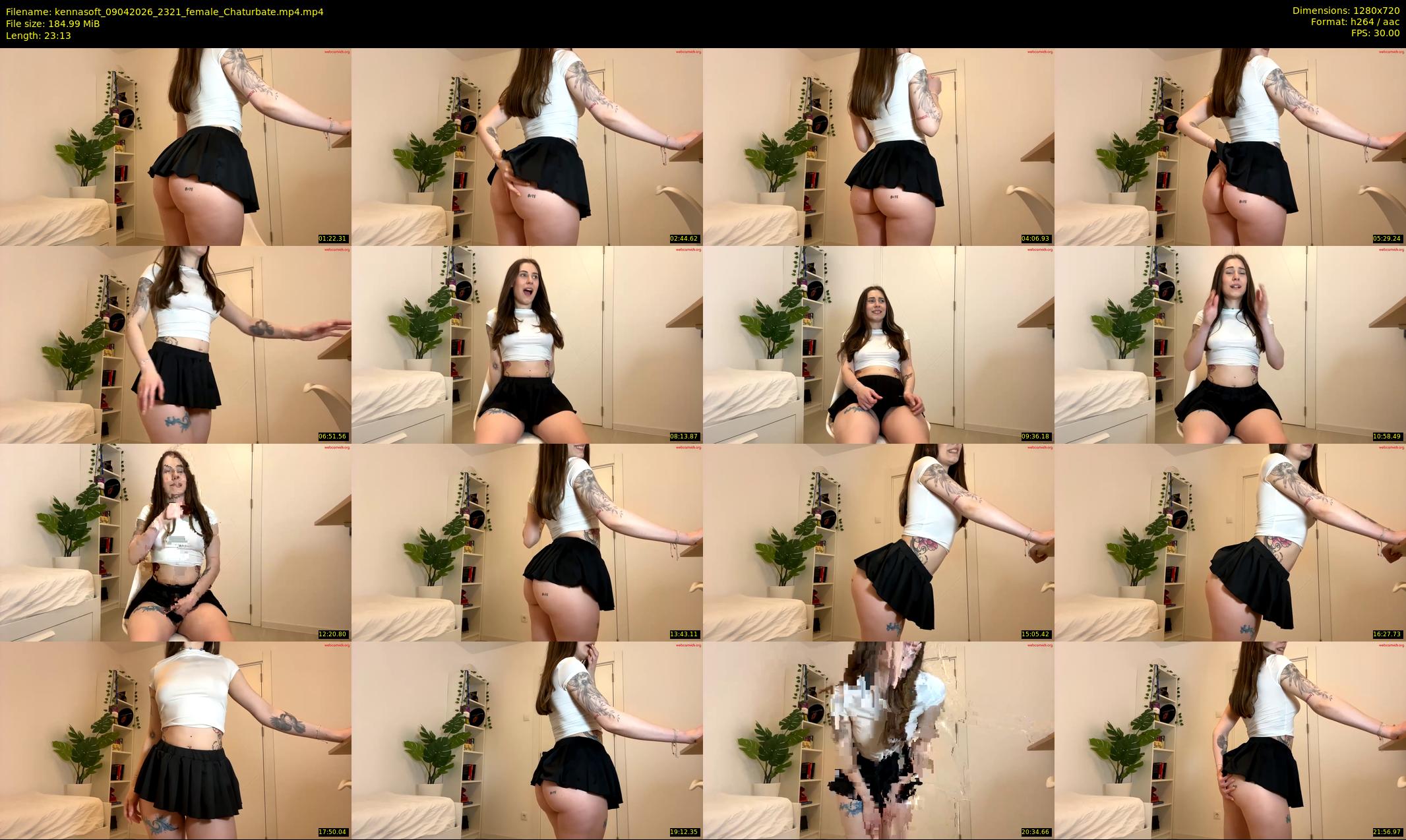 kennasoft — 24 minute Chaturbate female cam show recording, 720p, Apr 9, 2026