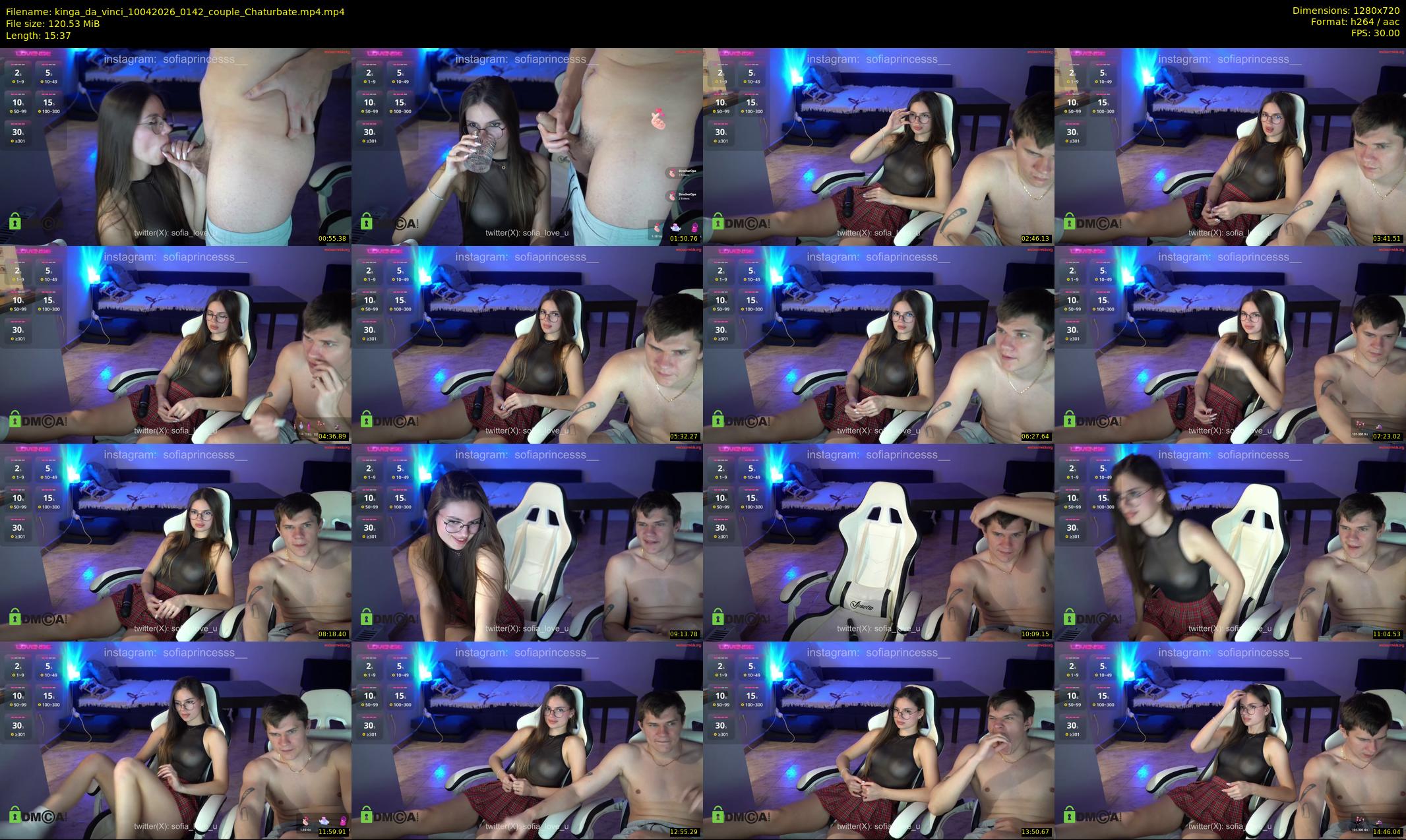 kinga_da_vinci — 16 minute Chaturbate couple cam show recording, 720p, Apr 10, 2026