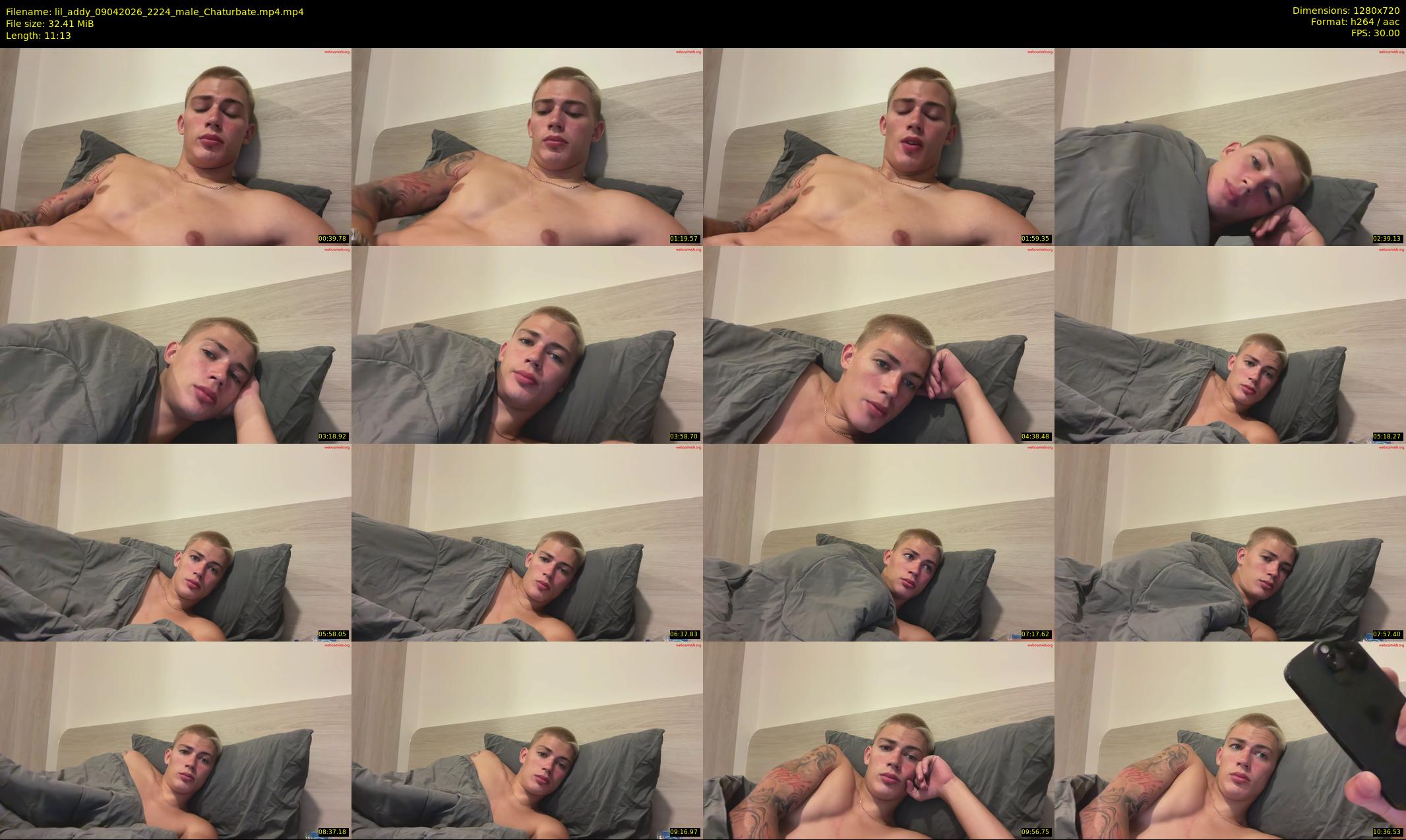 lil_addy — 12 minute Chaturbate male cam show recording, 720p, Apr 9, 2026