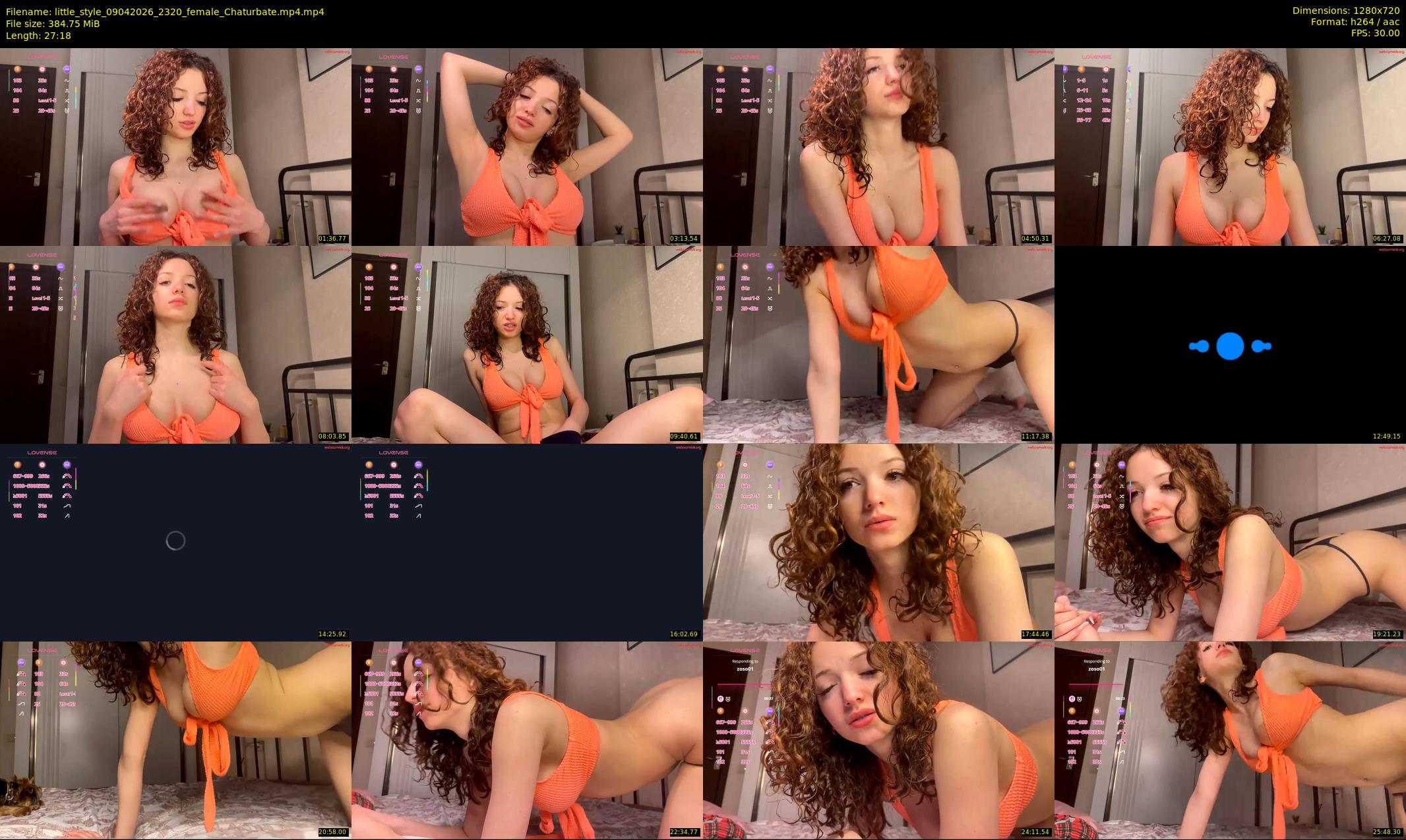 little_style — 28 minute Chaturbate female cam show recording, 720p, Apr 9, 2026