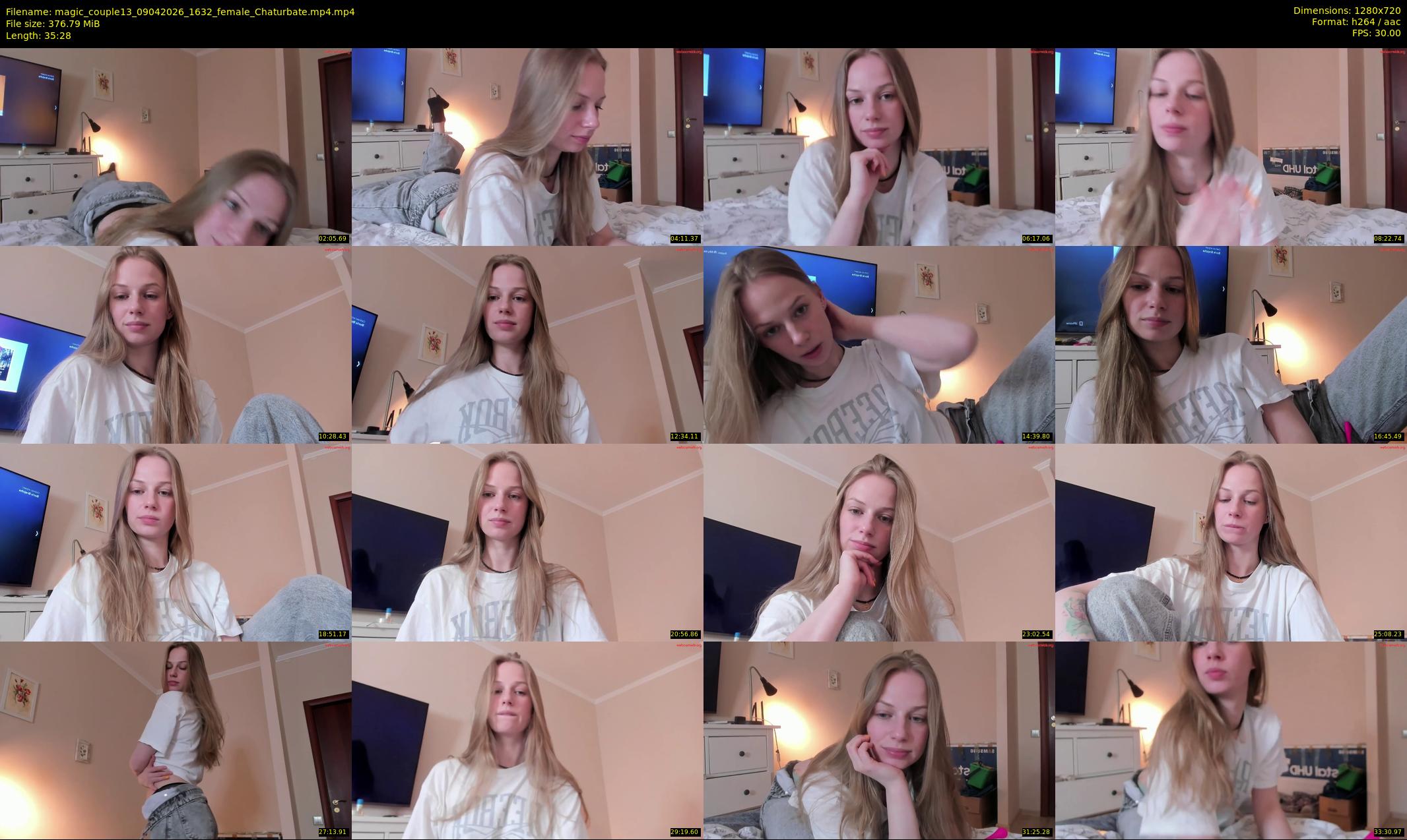 magic_couple13 — 36 minute Chaturbate couple cam show recording, 720p, Apr 9, 2026