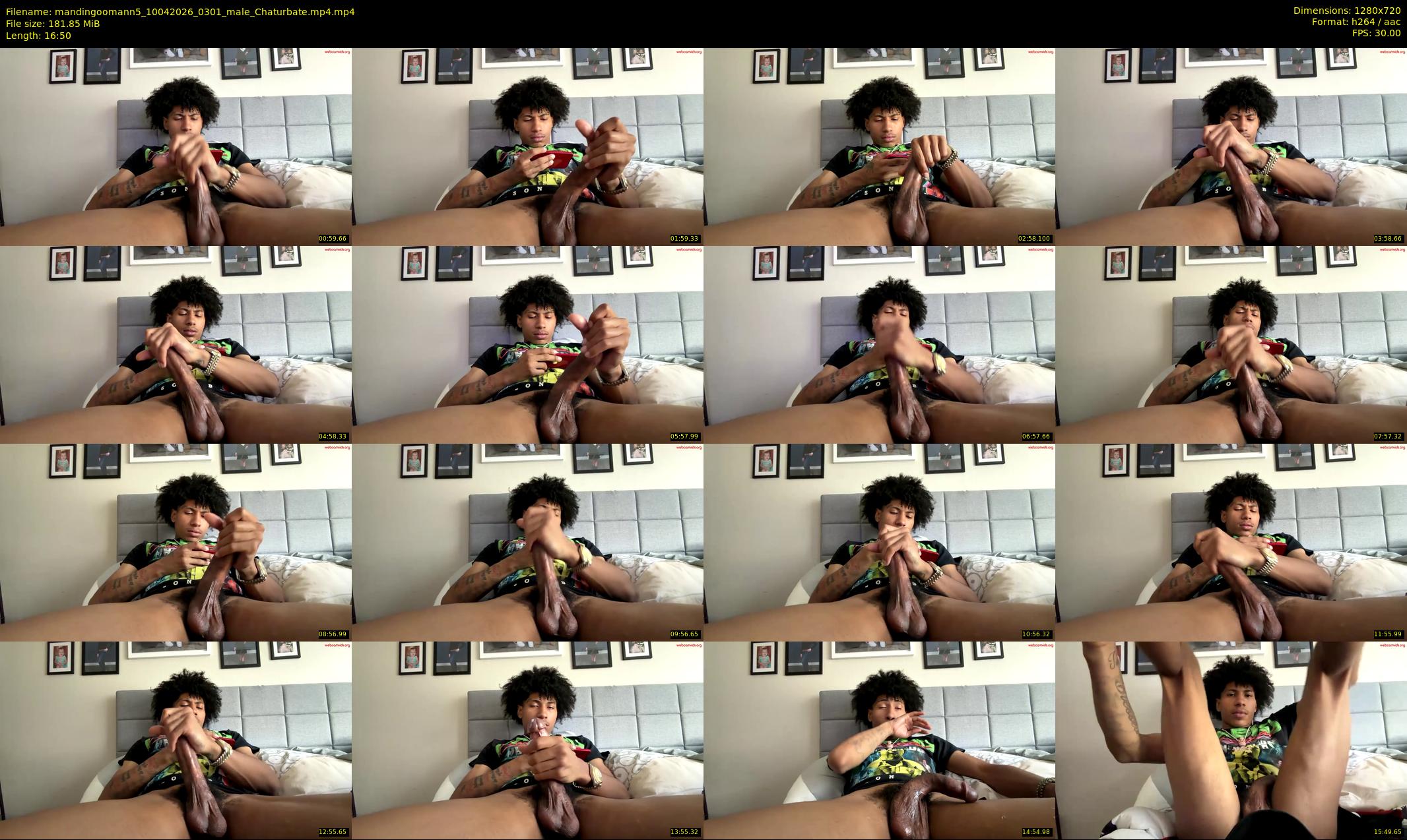mandingoomann5 — 17 minute Chaturbate male cam show recording, 720p, Apr 10, 2026