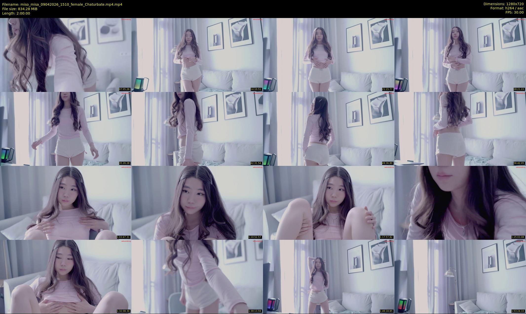 miso_misa — 120 minute Chaturbate female cam show recording, 720p, Apr 9, 2026