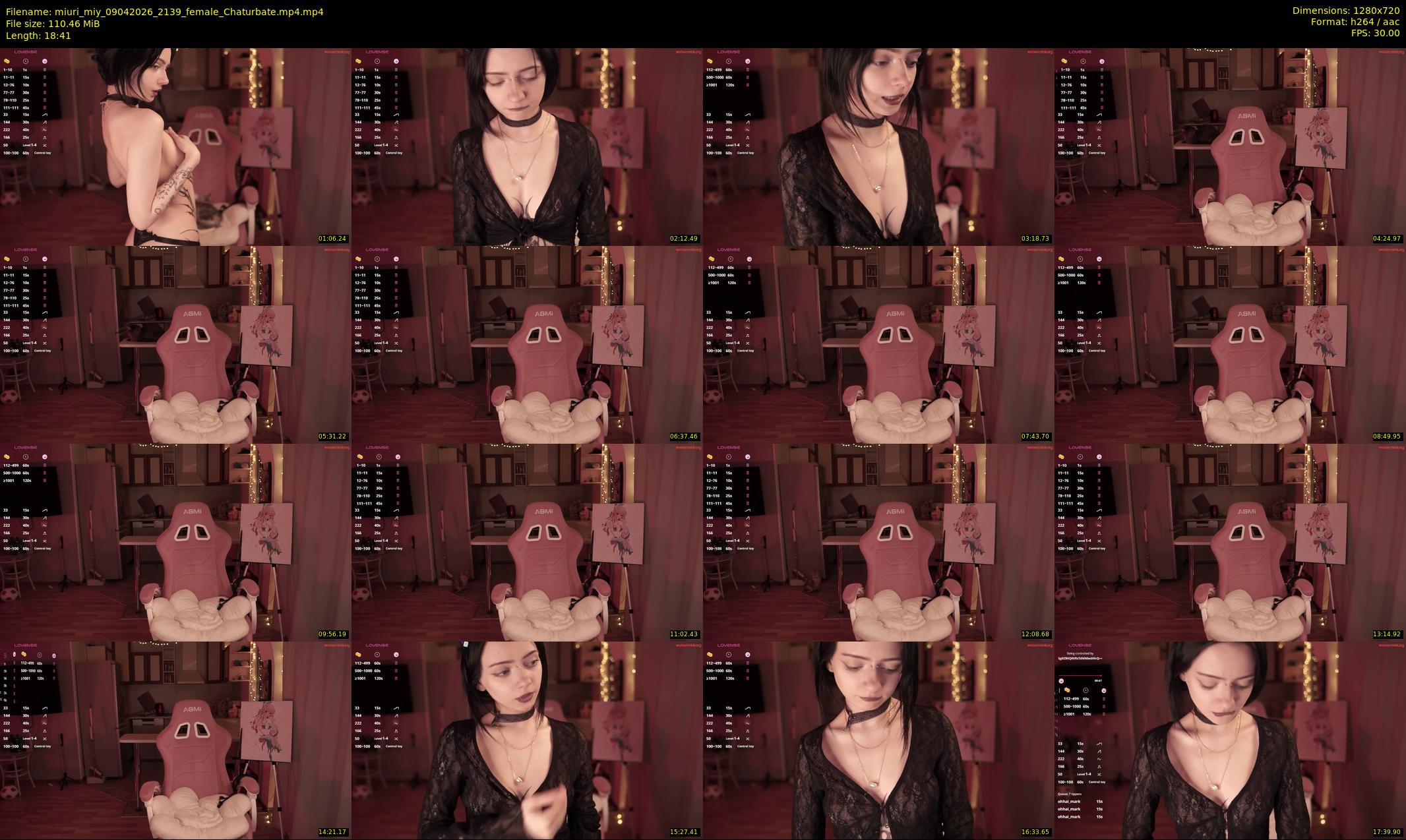 miuri_miy — 19 minute Chaturbate female cam show recording, 720p, Apr 9, 2026