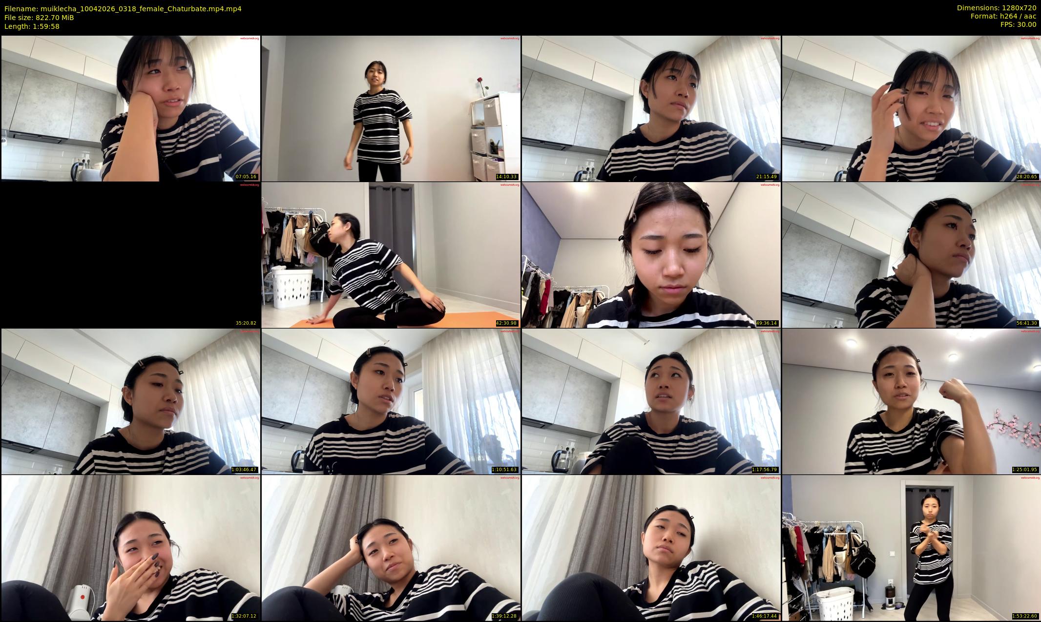 muiklecha — 120 minute Chaturbate female cam show recording, 720p, Apr 10, 2026
