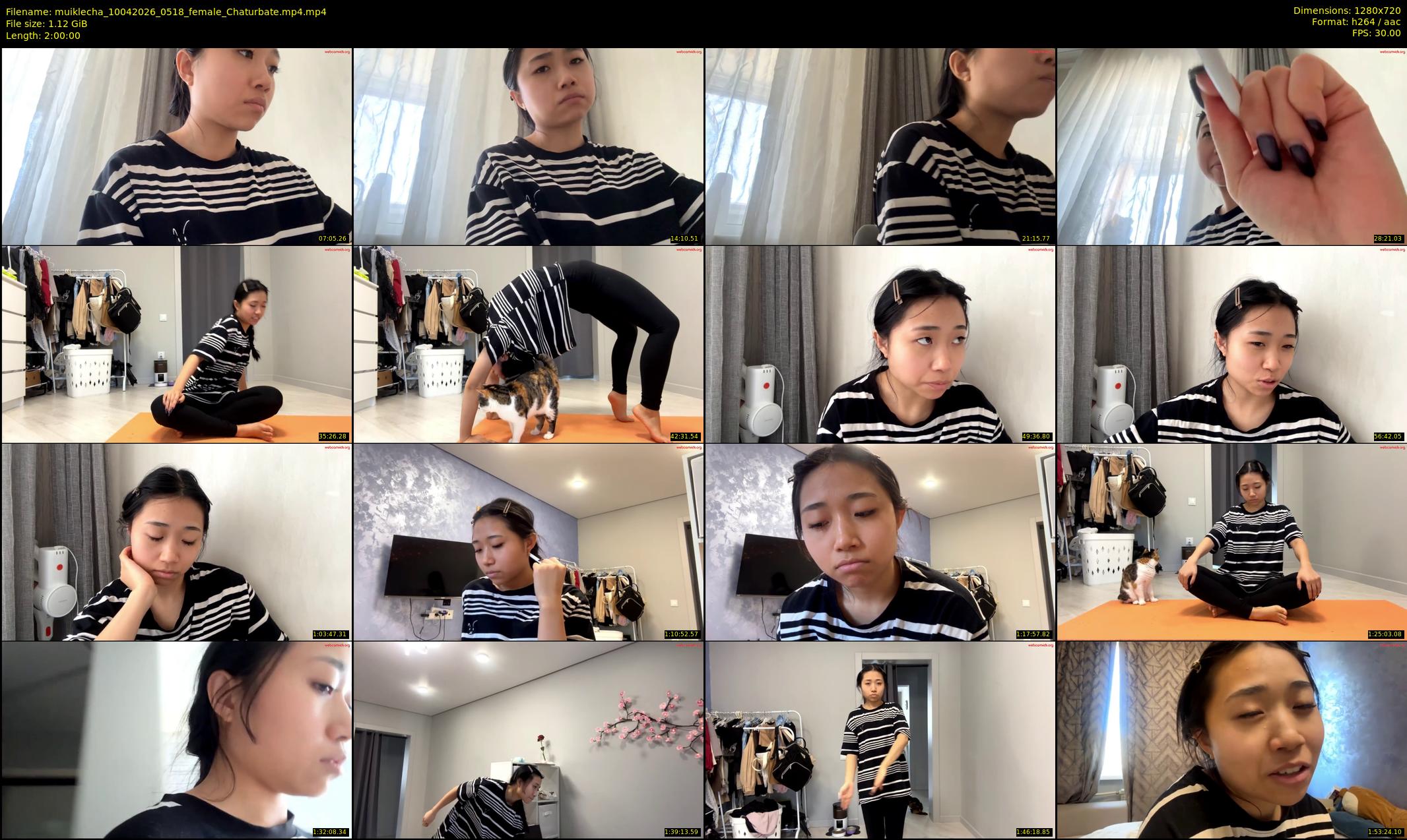 muiklecha — 120 minute Chaturbate female cam show recording, 720p, Apr 10, 2026