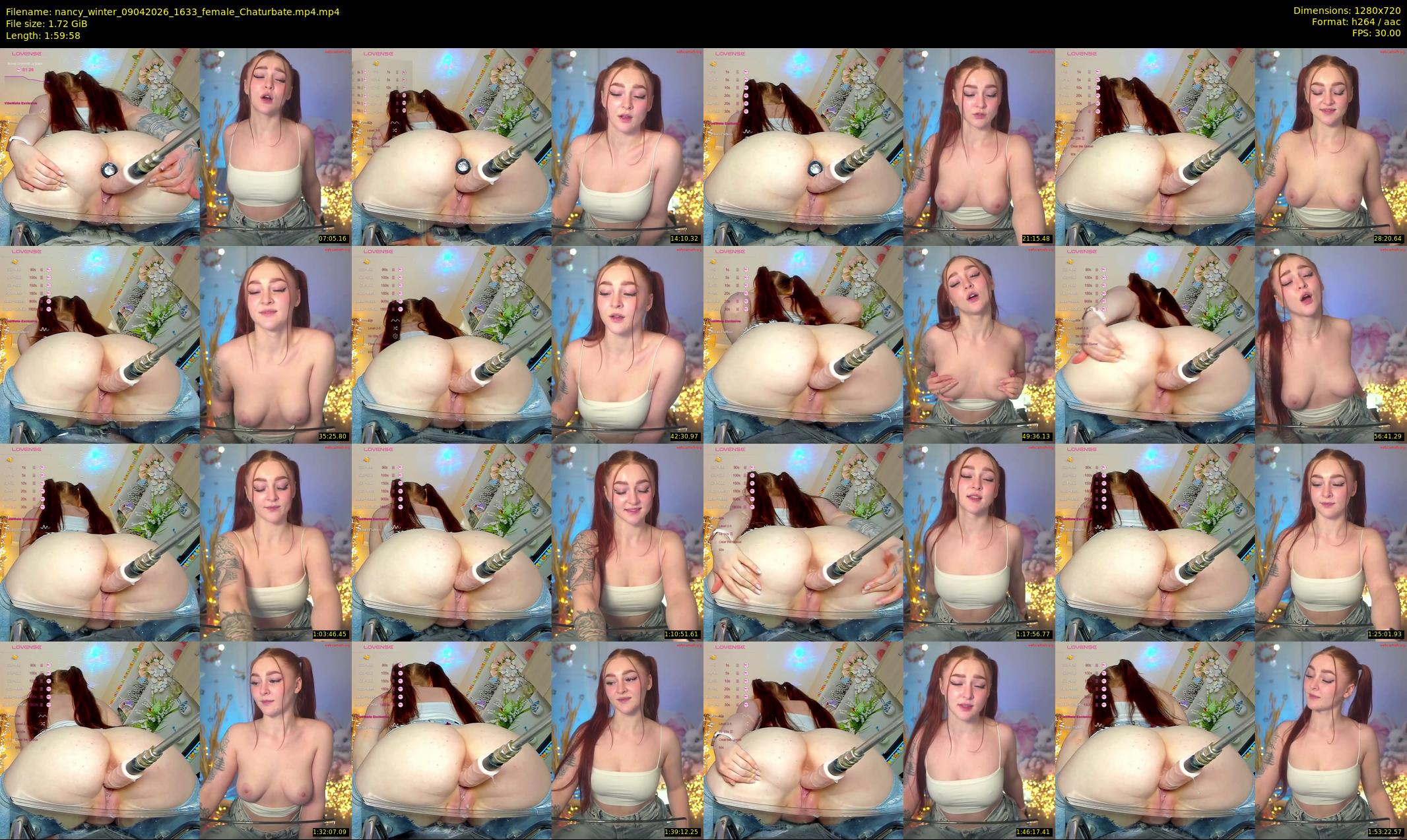 nancy_winter — 120 minute Chaturbate female cam show recording, 720p, Apr 9, 2026