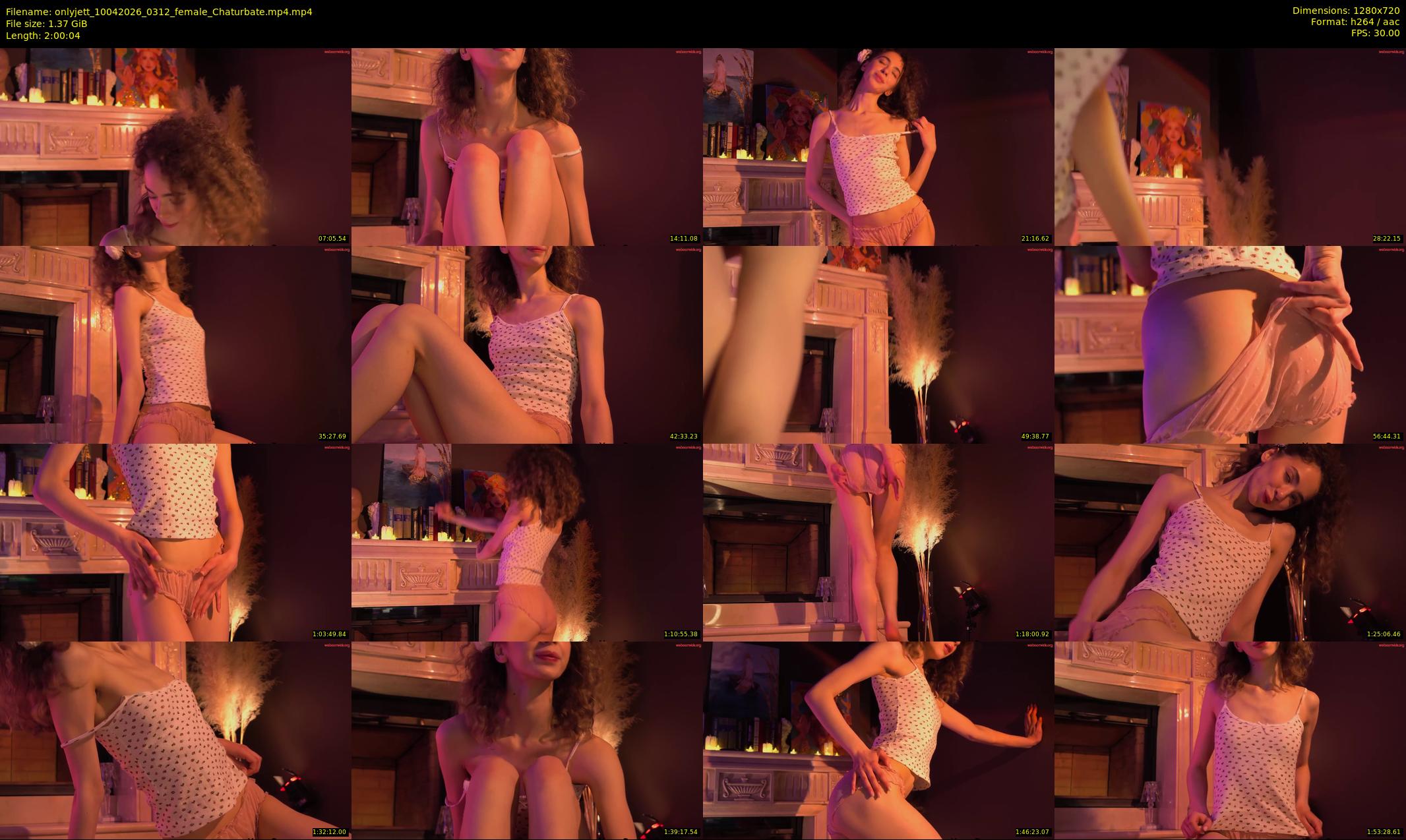 onlyjett — 121 minute Chaturbate female cam show recording, 720p, Apr 10, 2026