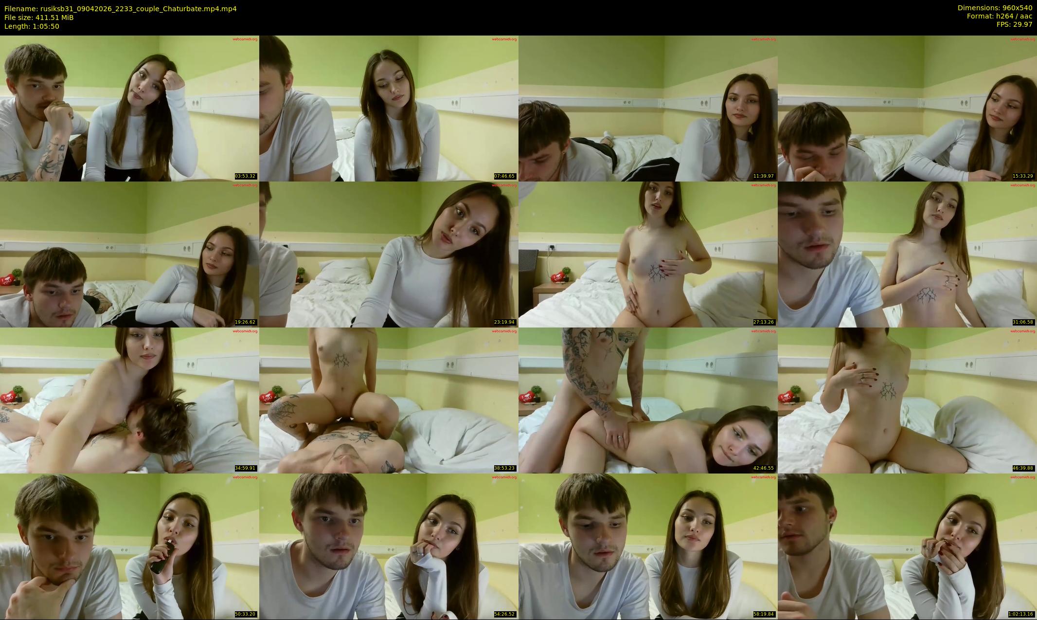 rusiksb31 — 66 minute Chaturbate couple cam show recording, 480p, Apr 9, 2026