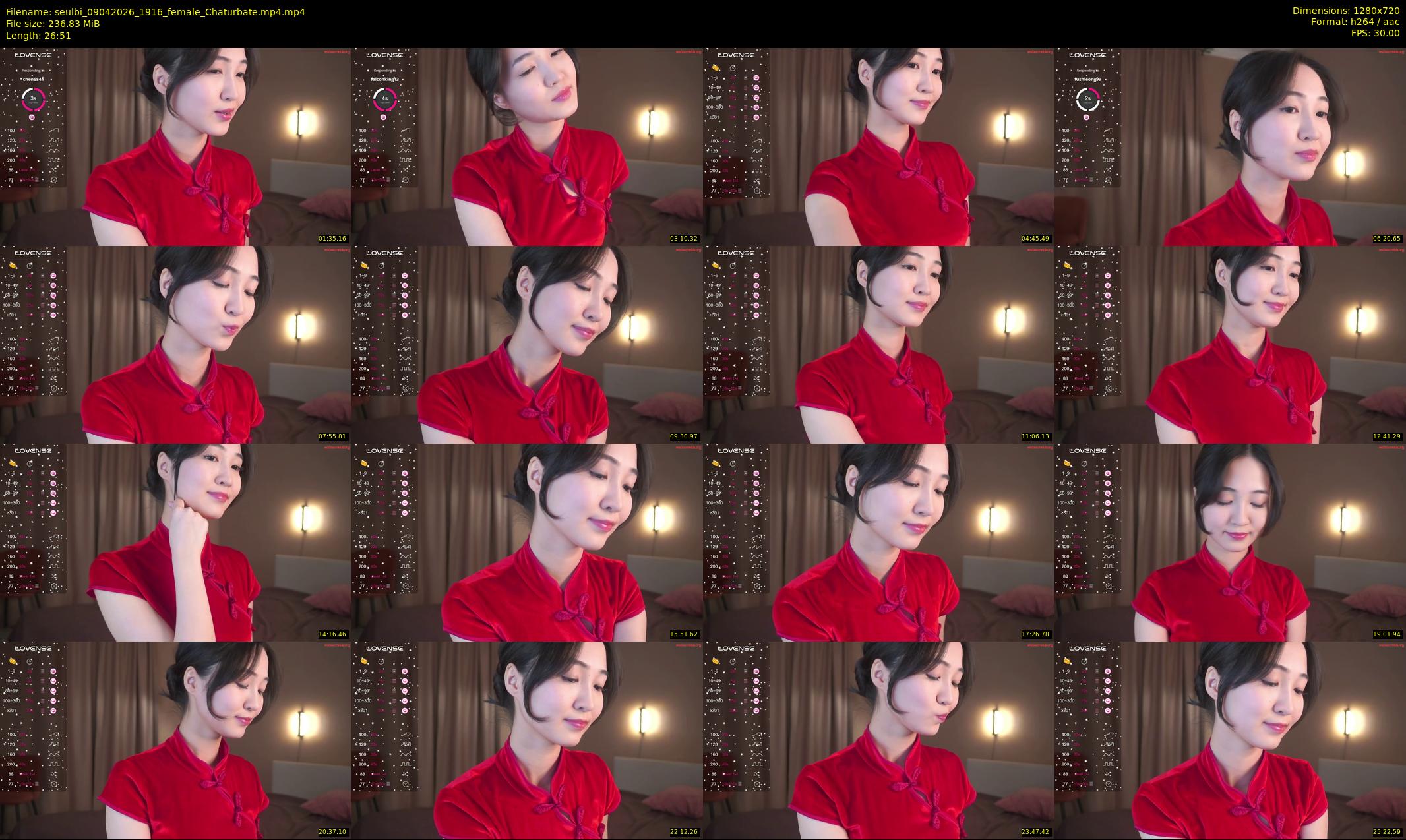 seulbi — 27 minute Chaturbate female cam show recording, 720p, Apr 9, 2026