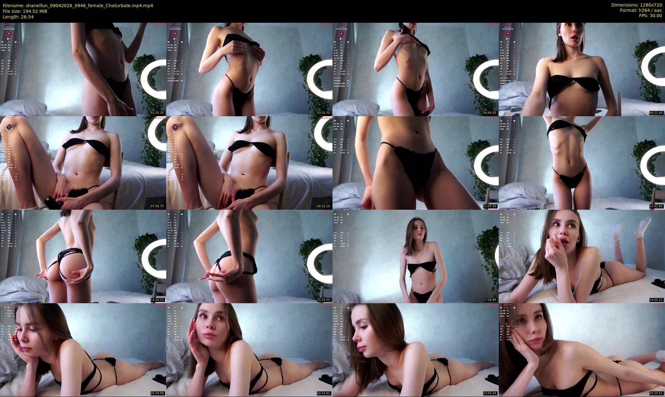 shanelfun — 27 minute Chaturbate female cam show recording, 720p, Apr 9, 2026
