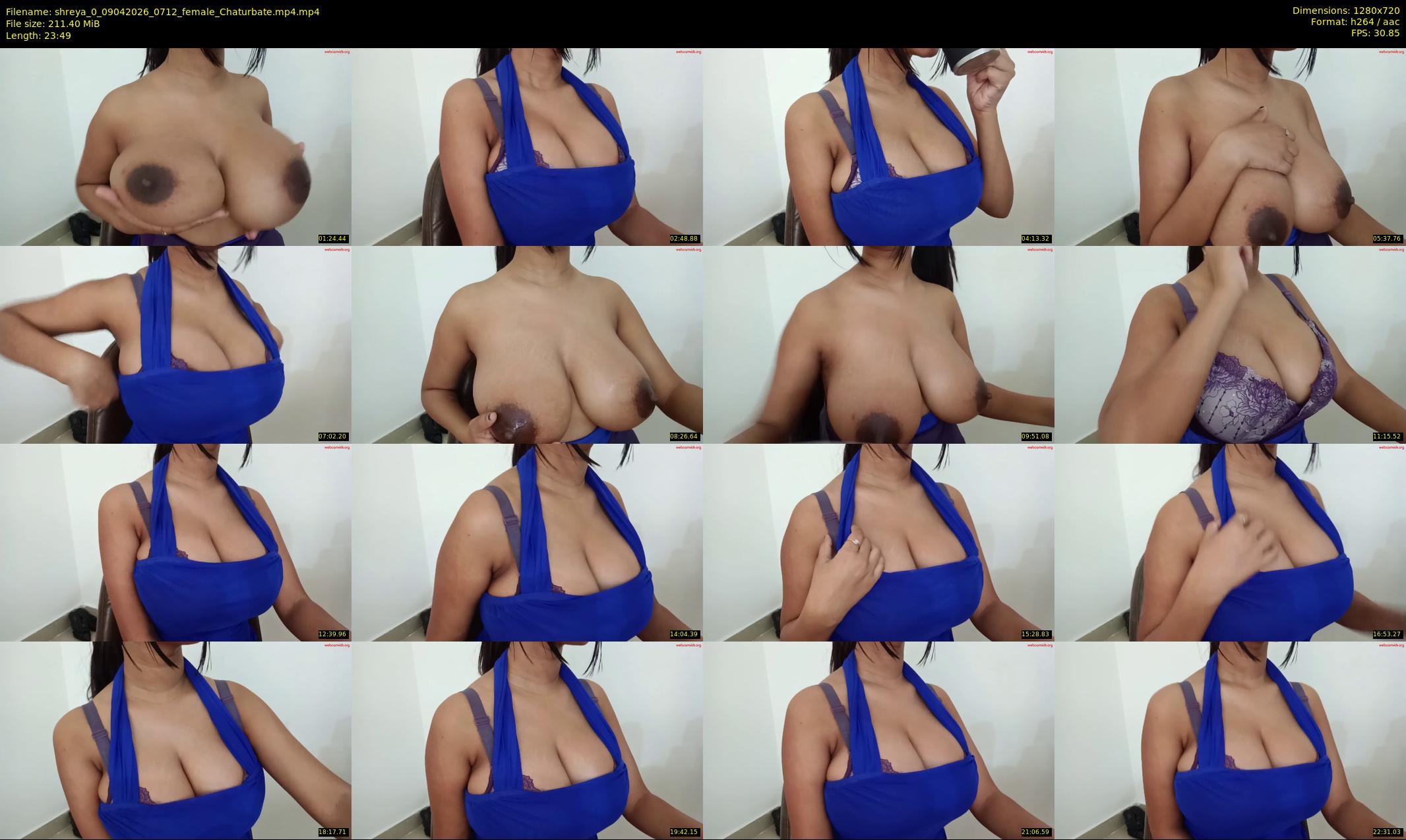shreya_0 — 24 minute Chaturbate female cam show recording, 720p, Apr 9, 2026