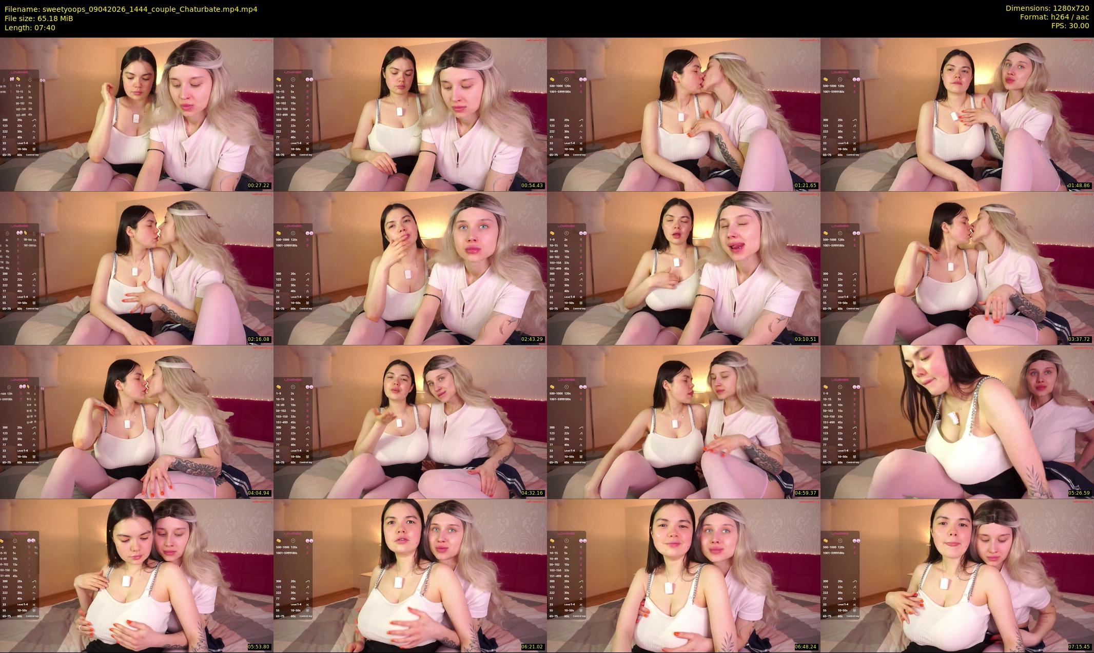 sweetyoops — 8 minute Chaturbate female cam show recording, 720p, Apr 9, 2026