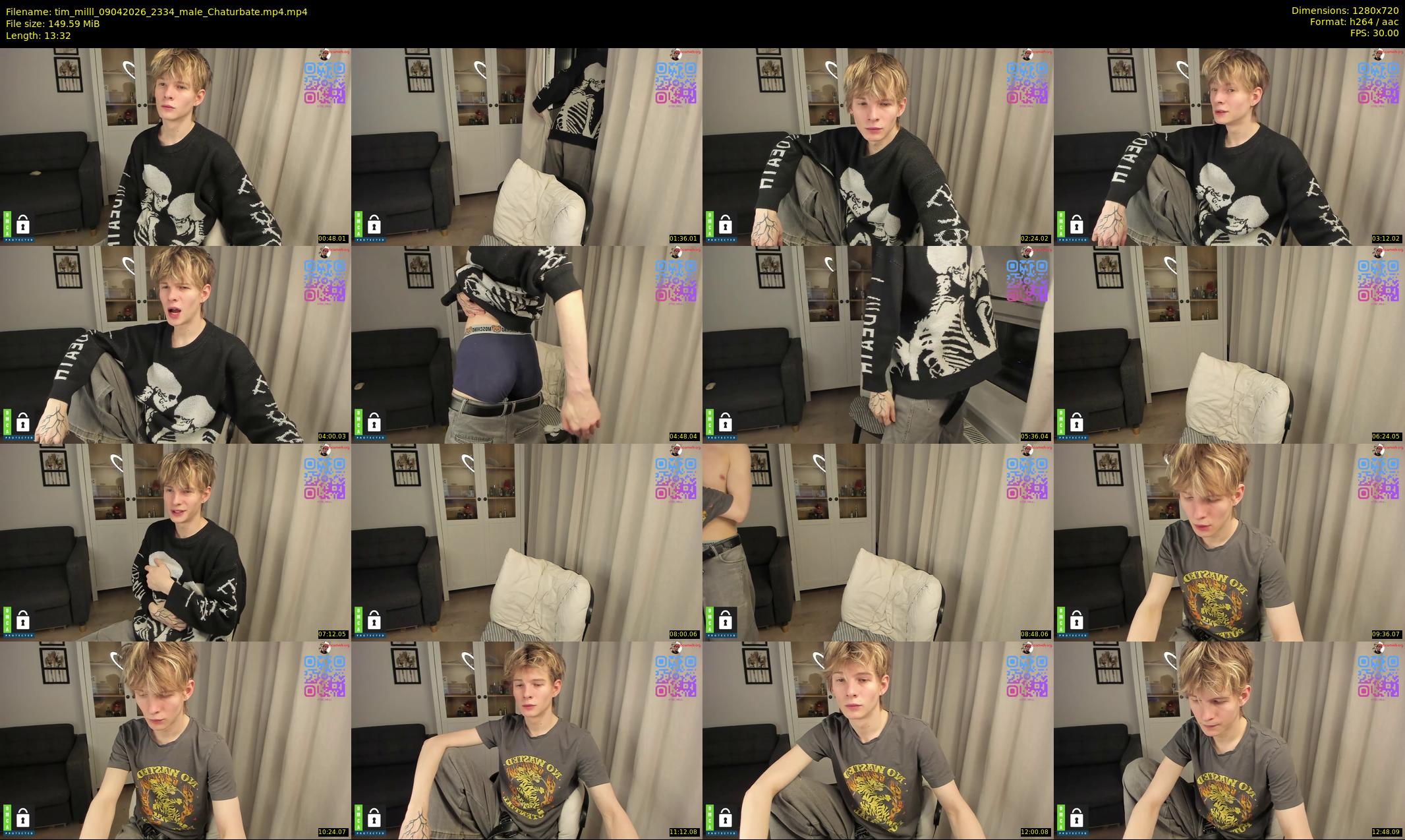 tim_milll — 14 minute Chaturbate male cam show recording, 720p, Apr 9, 2026