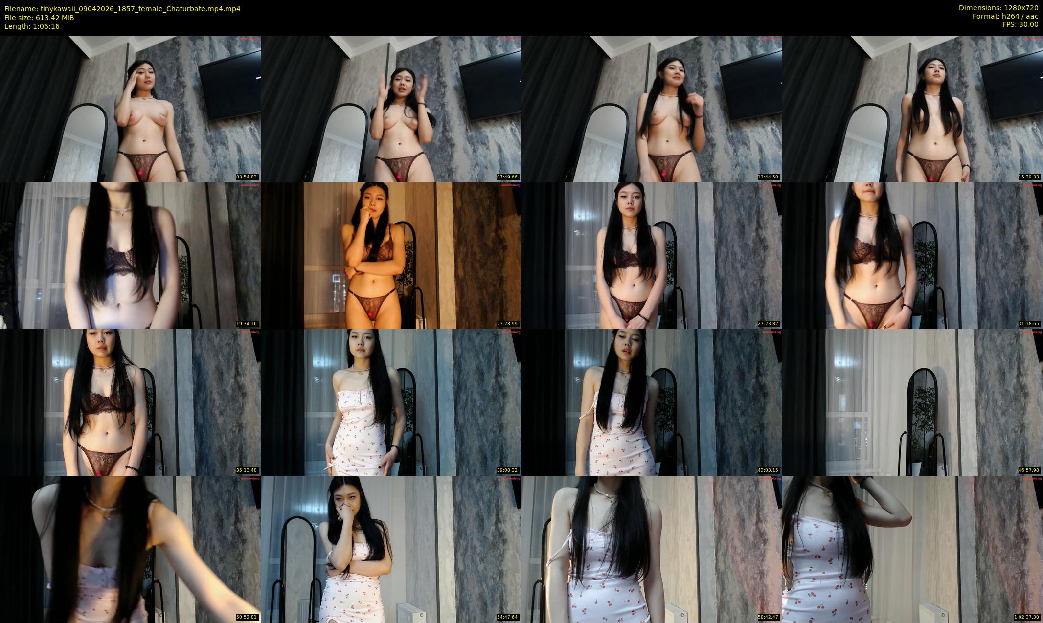 tinykawaii — 67 minute Chaturbate female cam show recording, 720p, Apr 9, 2026