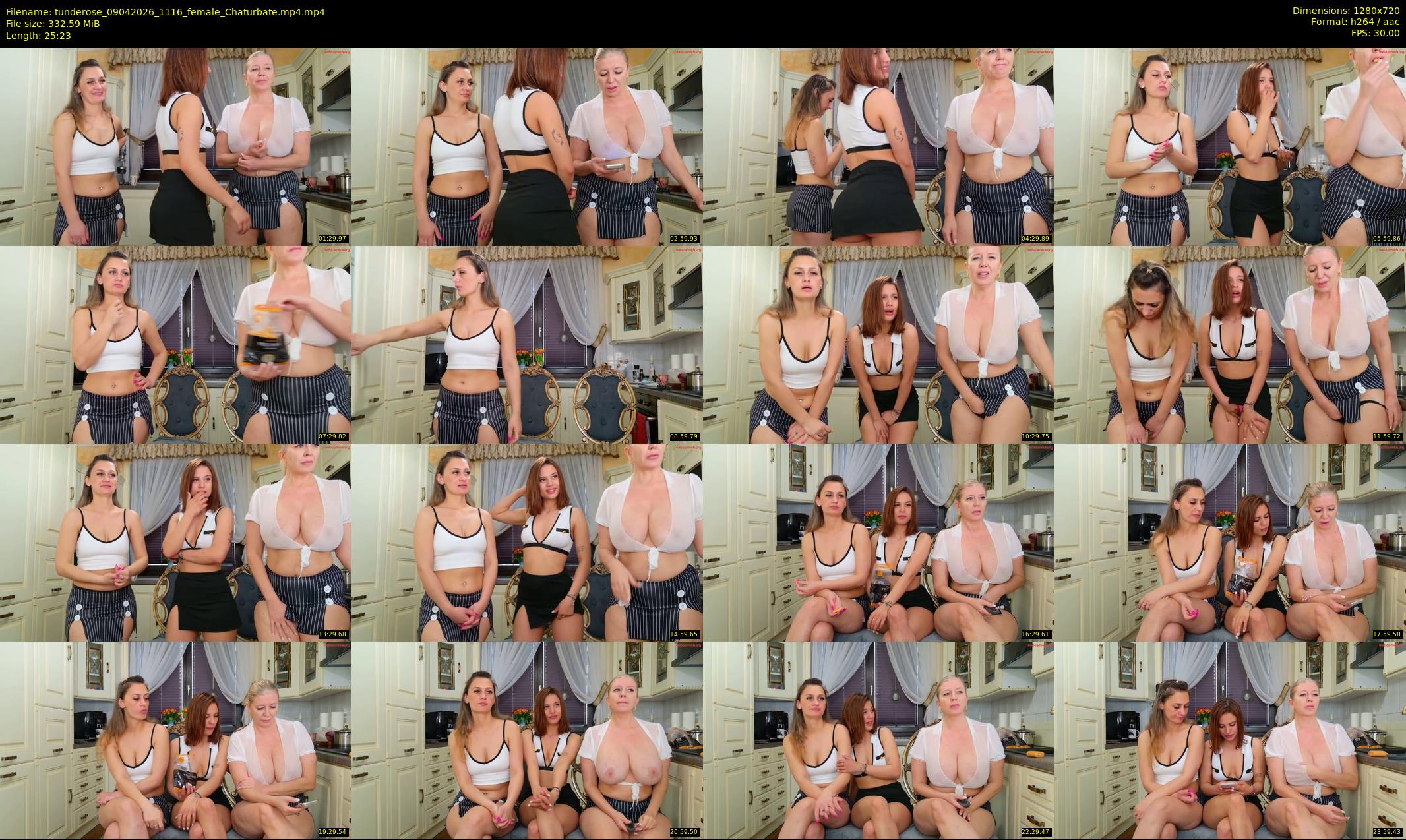 tunderose — 26 minute Chaturbate female cam show recording, 720p, Apr 9, 2026
