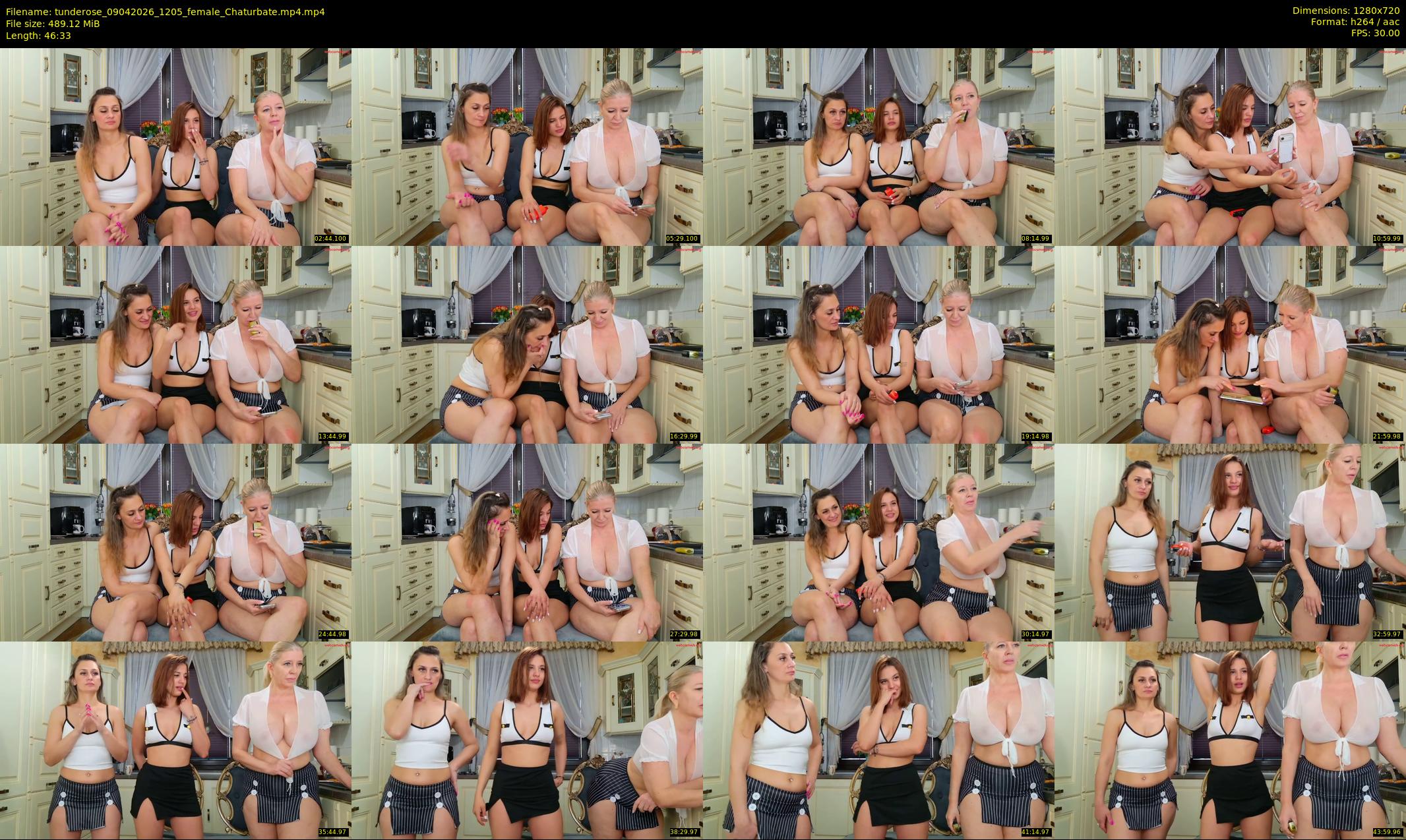 tunderose — 47 minute Chaturbate female cam show recording, 720p, Apr 9, 2026