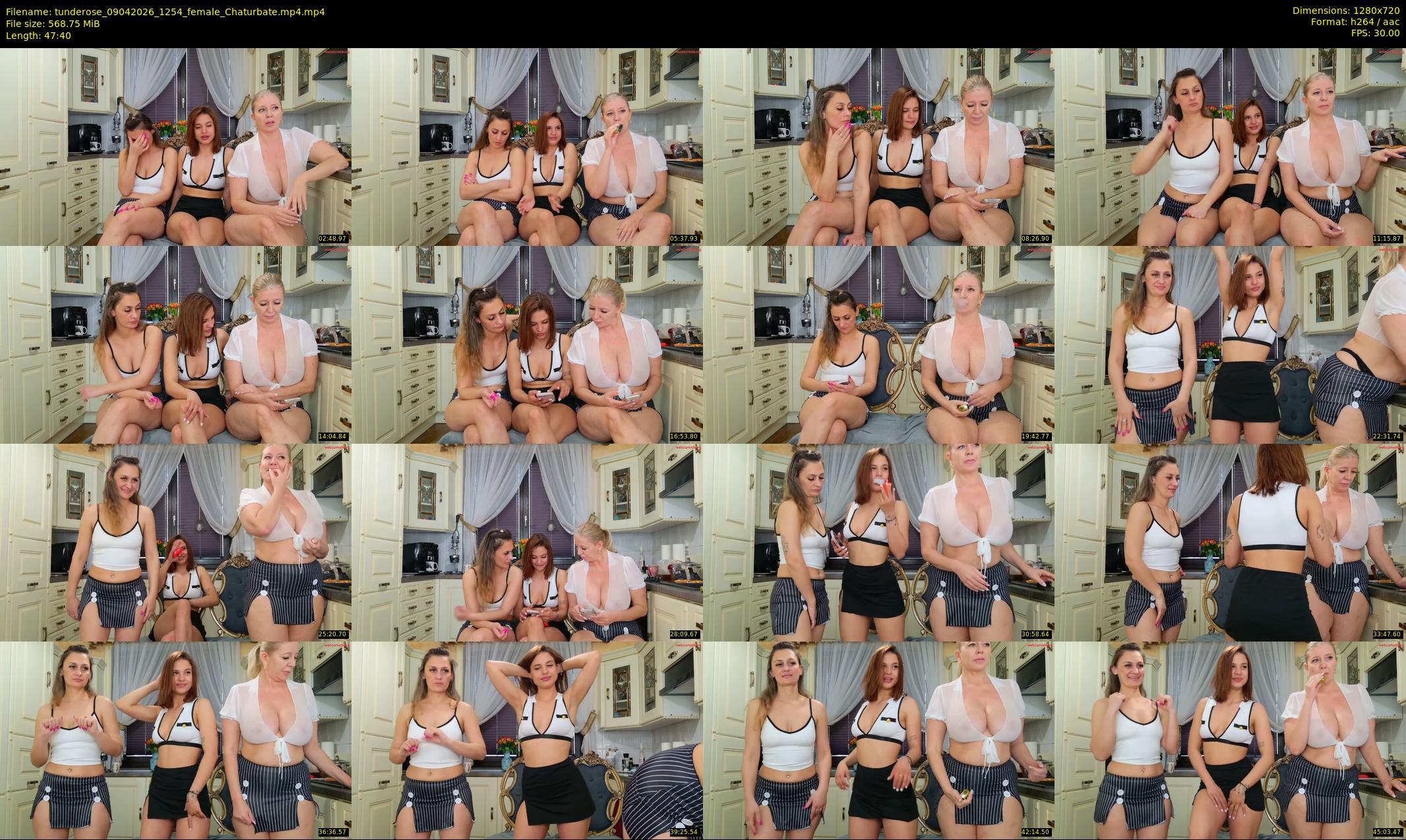 tunderose — 48 minute Chaturbate female cam show recording, 720p, Apr 9, 2026