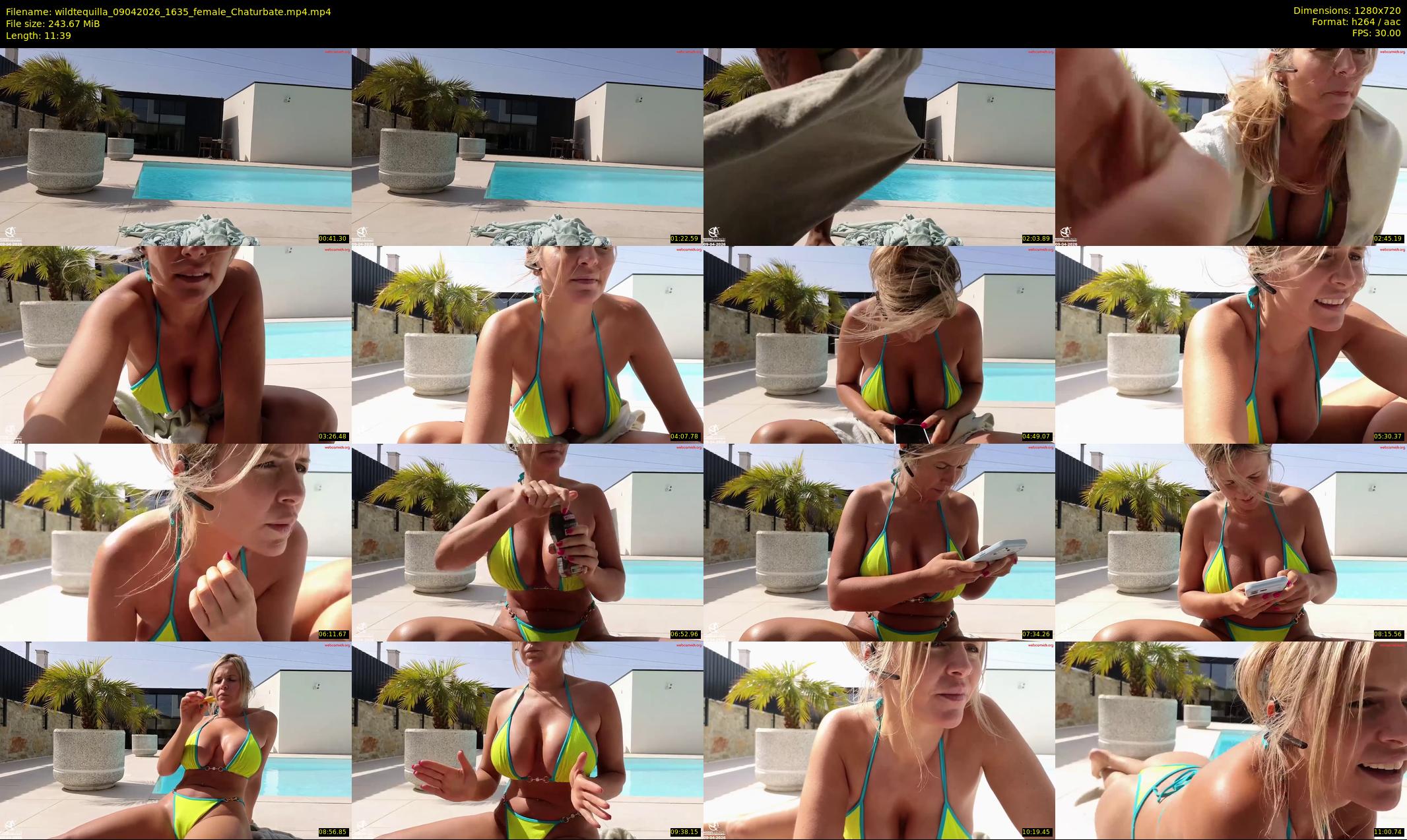 wildtequilla — 12 minute Chaturbate couple cam show recording, 720p, Apr 9, 2026