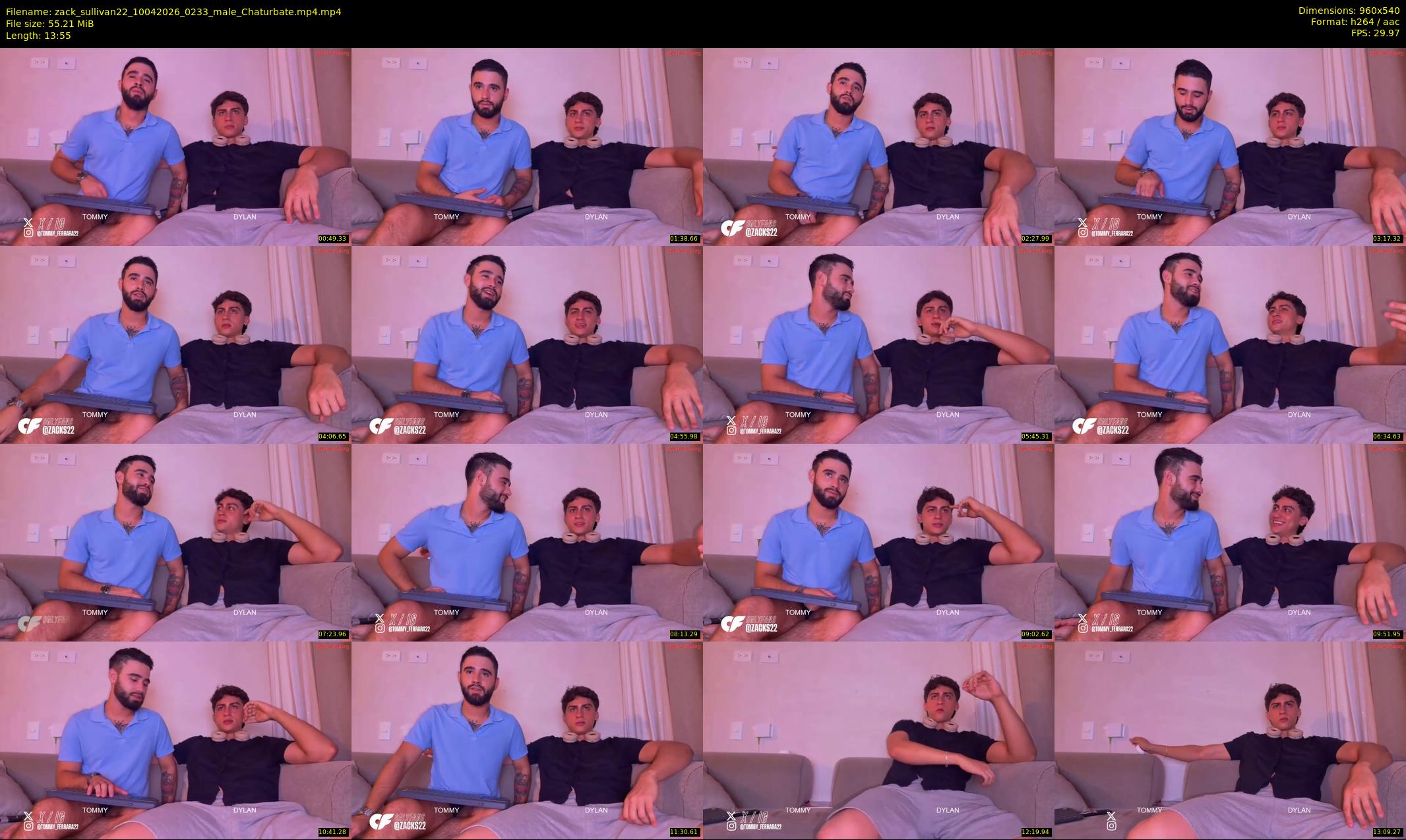 zack_sullivan22 — 14 minute Chaturbate male cam show recording, 480p, Apr 10, 2026