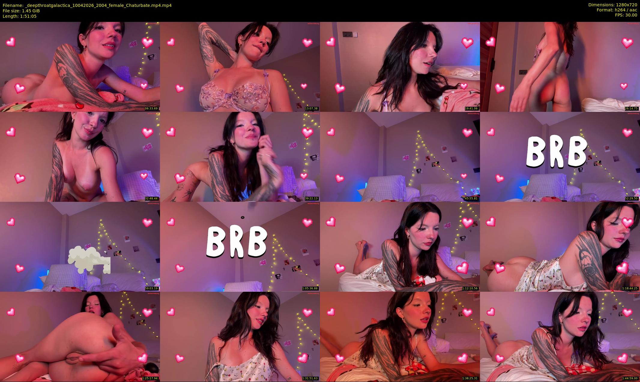 _deepthroatgalactica — 112 minute Chaturbate couple cam show recording, 720p, Apr 10, 2026
