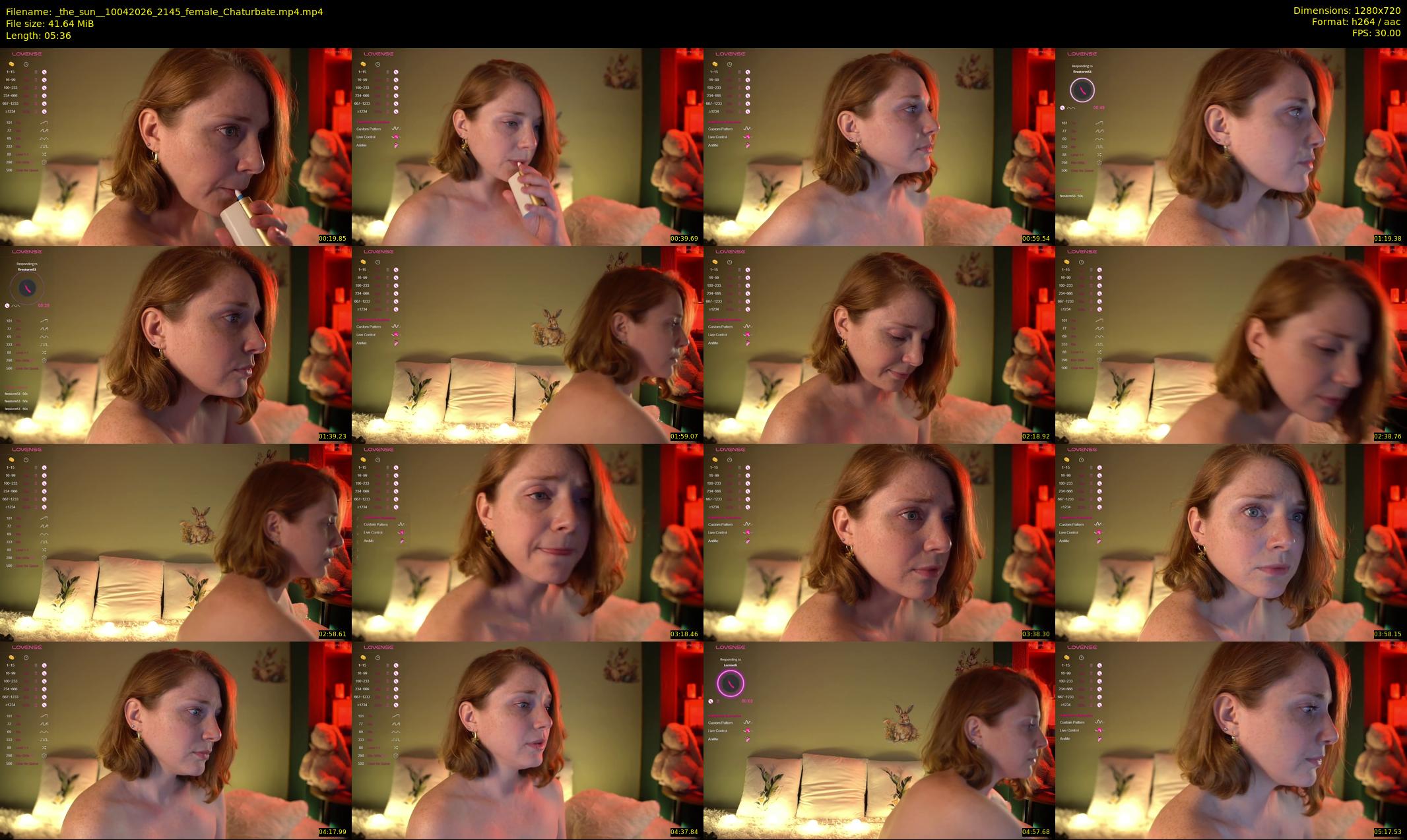 _the_sun_ — 6 minute Chaturbate female cam show recording, 720p, Apr 10, 2026