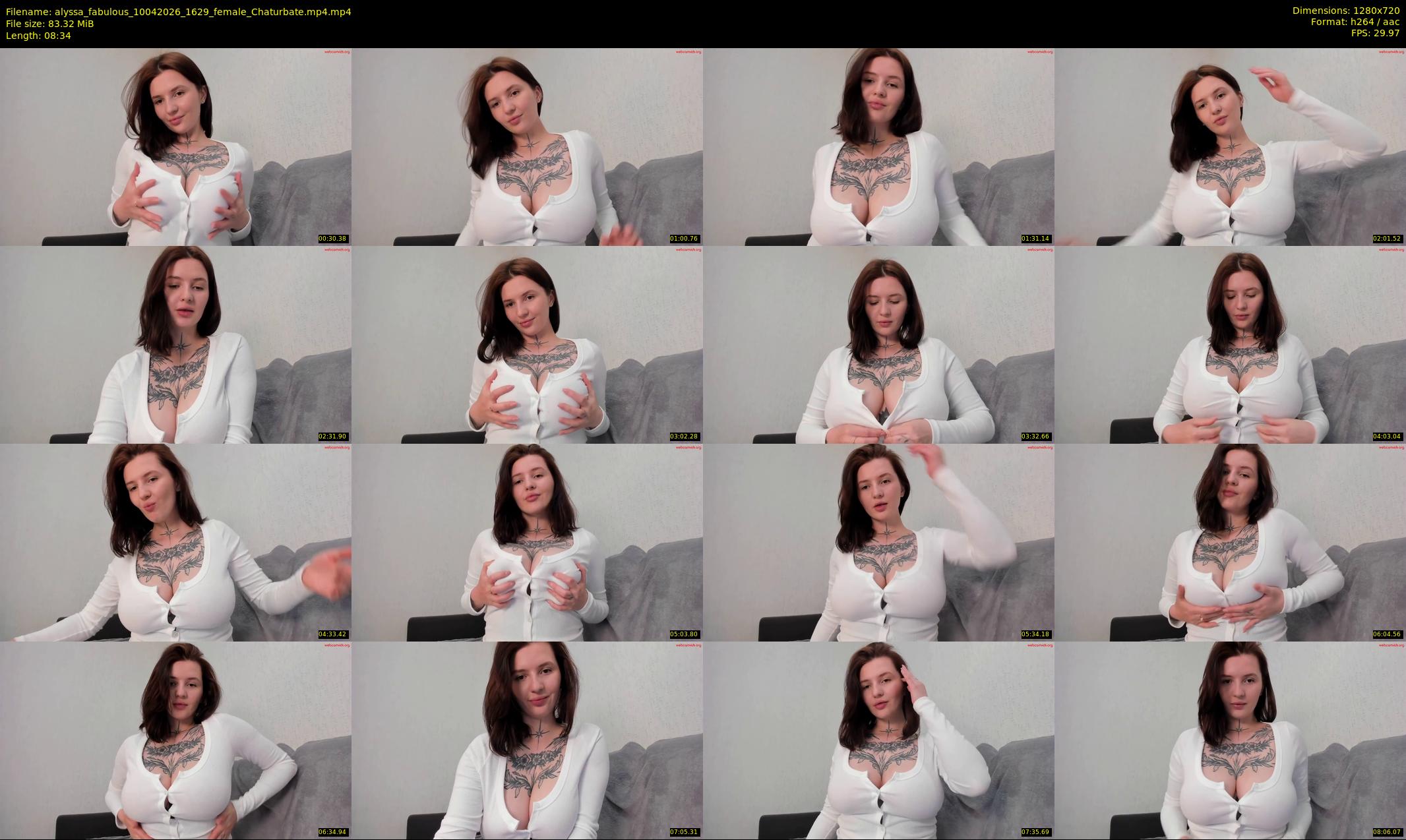 alyssa_fabulous — 9 minute Chaturbate female cam show recording, 720p, Apr 10, 2026