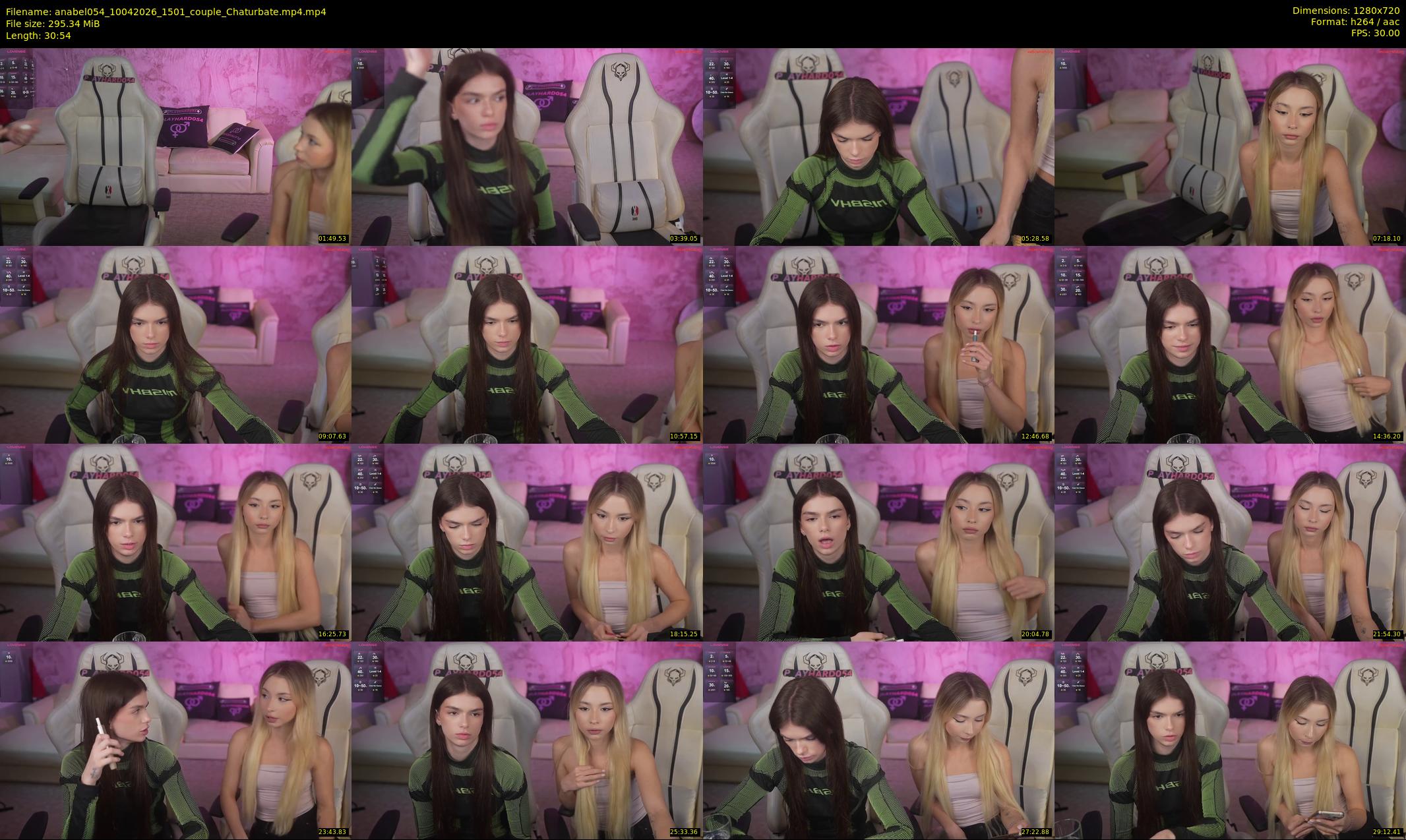 anabel054 — 31 minute Chaturbate female cam show recording, 720p, Apr 10, 2026