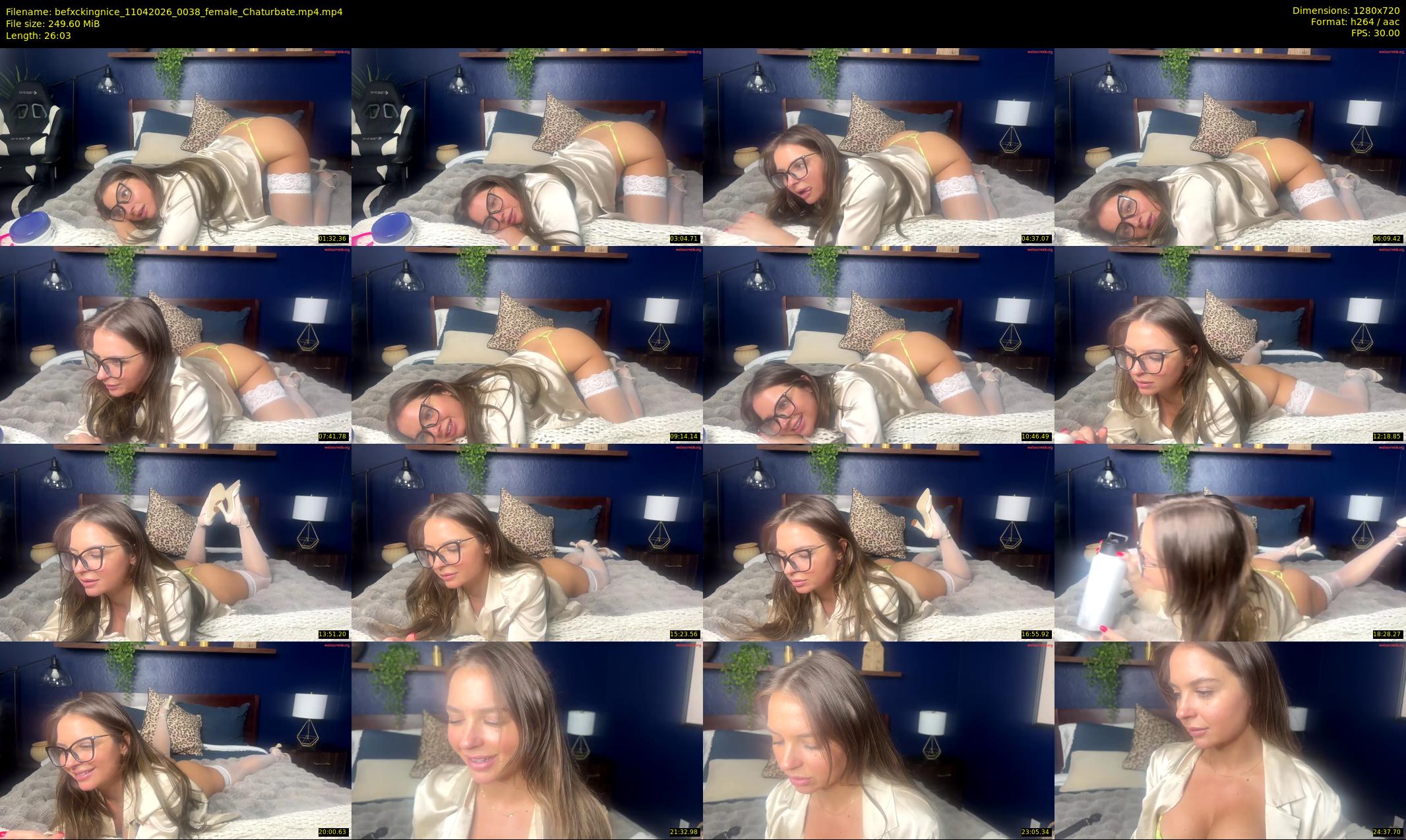 befxckingnice — 27 minute Chaturbate female cam show recording, 720p, Apr 11, 2026