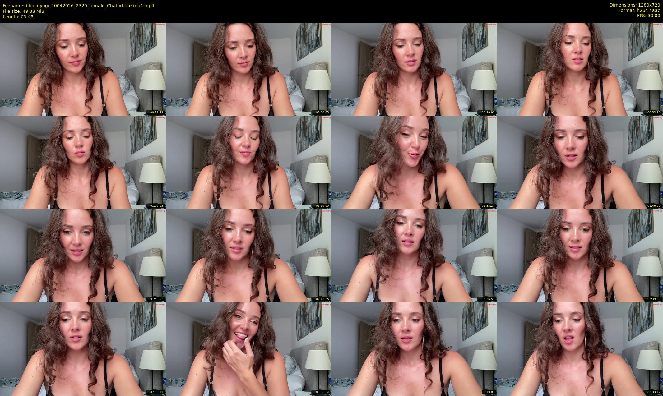 bloomyogi — 4 minute Chaturbate female cam show recording, 720p, Apr 10, 2026