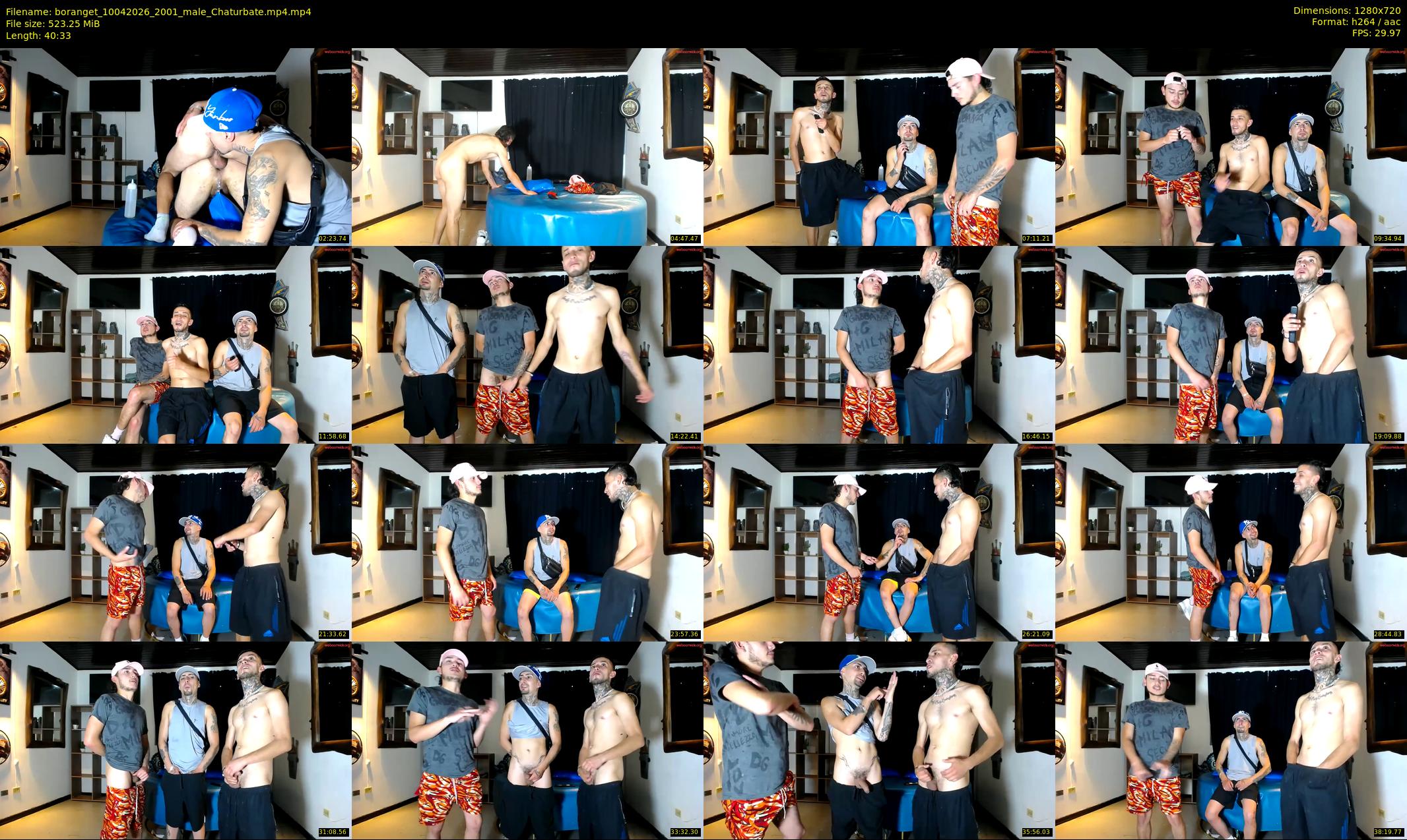 boranget — 41 minute Chaturbate male cam show recording, 720p, Apr 10, 2026
