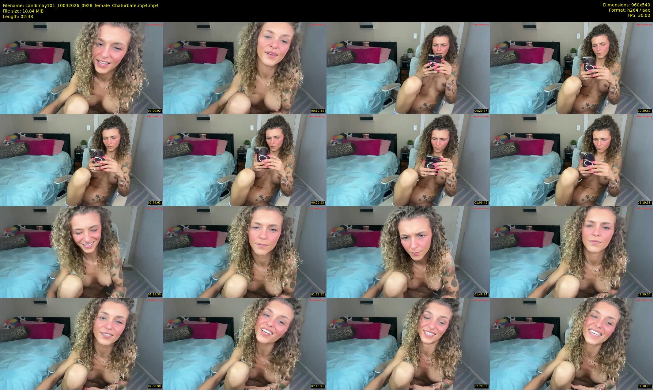 candimay101 — 3 minute Chaturbate female cam show recording, 480p, Apr 10, 2026