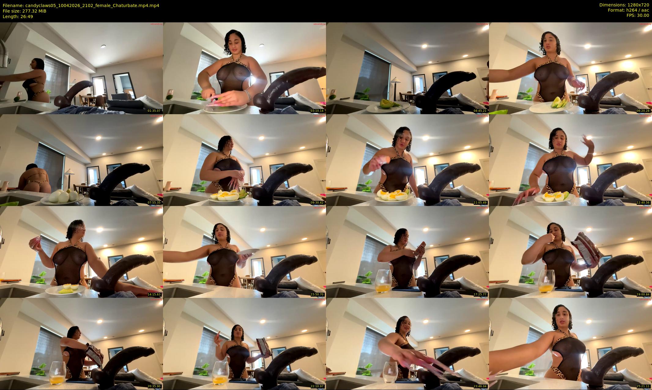 candyclaws05 — 27 minute Chaturbate female cam show recording, 720p, Apr 10, 2026