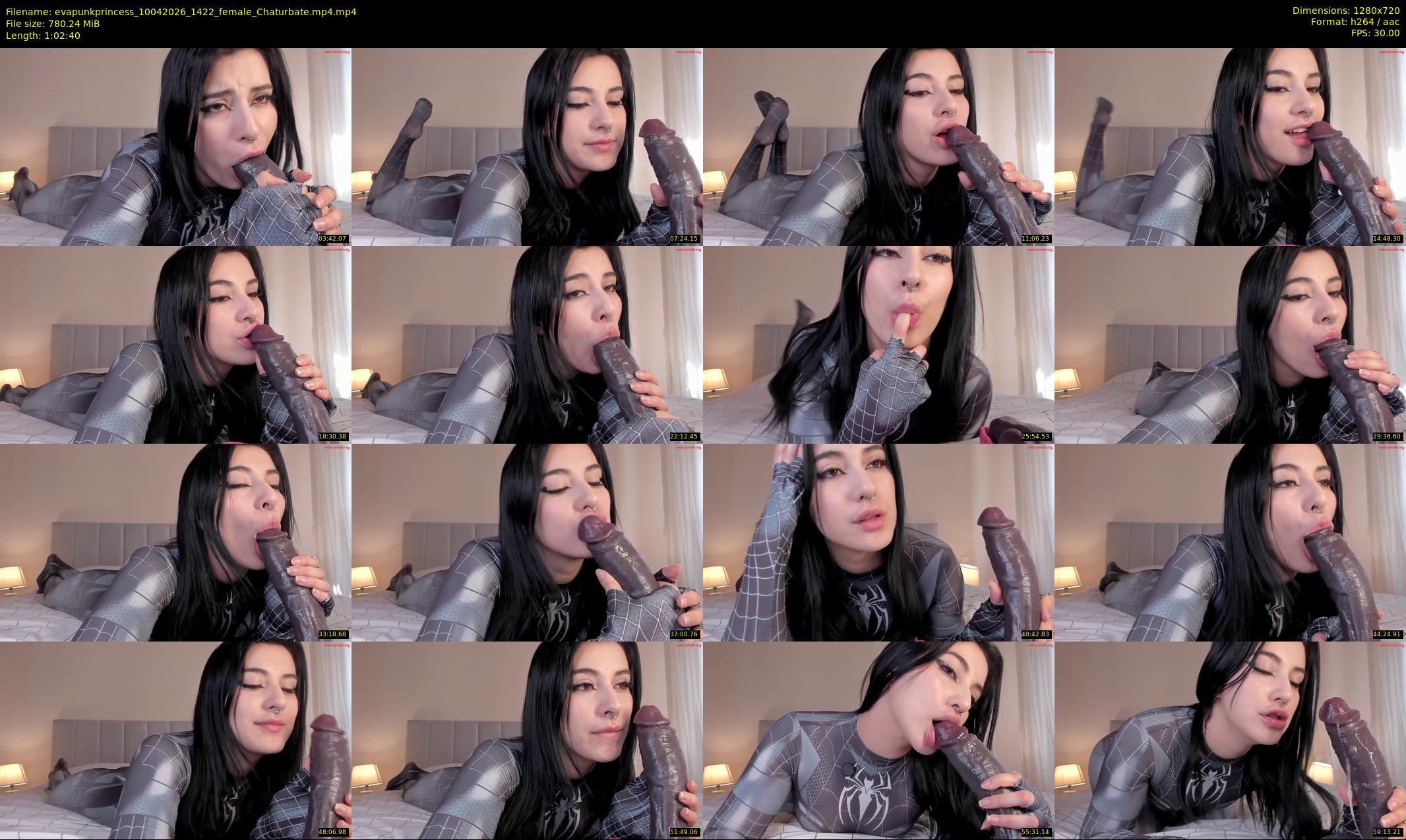 evapunkprincess — 63 minute Chaturbate female cam show recording, 720p, Apr 10, 2026