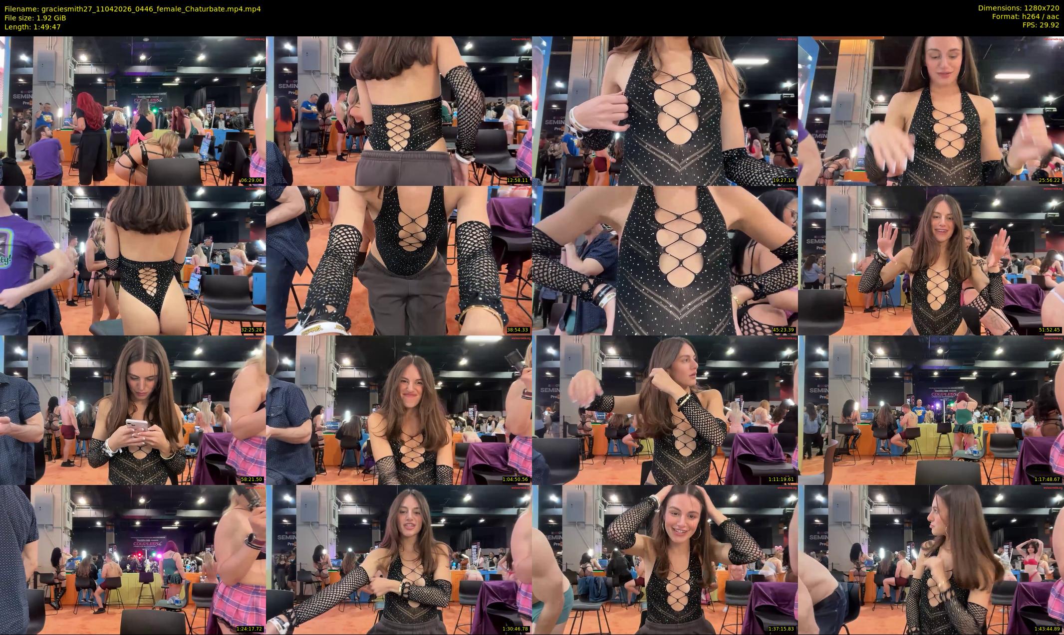 graciesmith27 — 110 minute Chaturbate female cam show recording, 720p, Apr 11, 2026