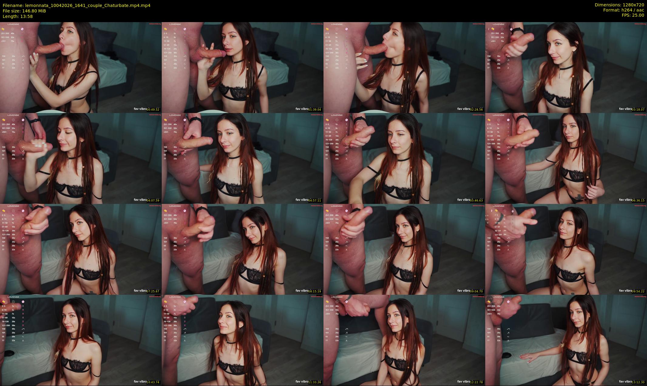 lemonnata — 14 minute Chaturbate couple cam show recording, 720p, Apr 10, 2026