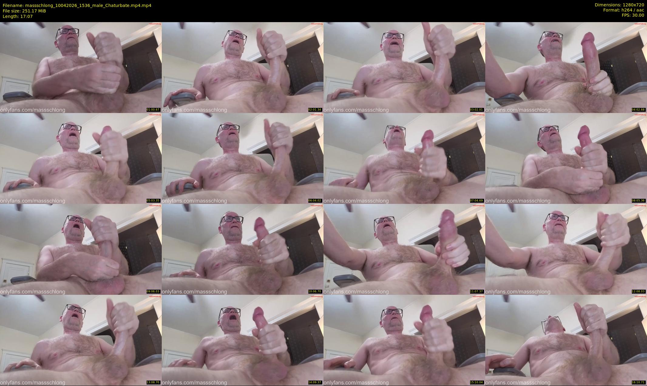 massschlong — 18 minute Chaturbate male cam show recording, 720p, Apr 10, 2026