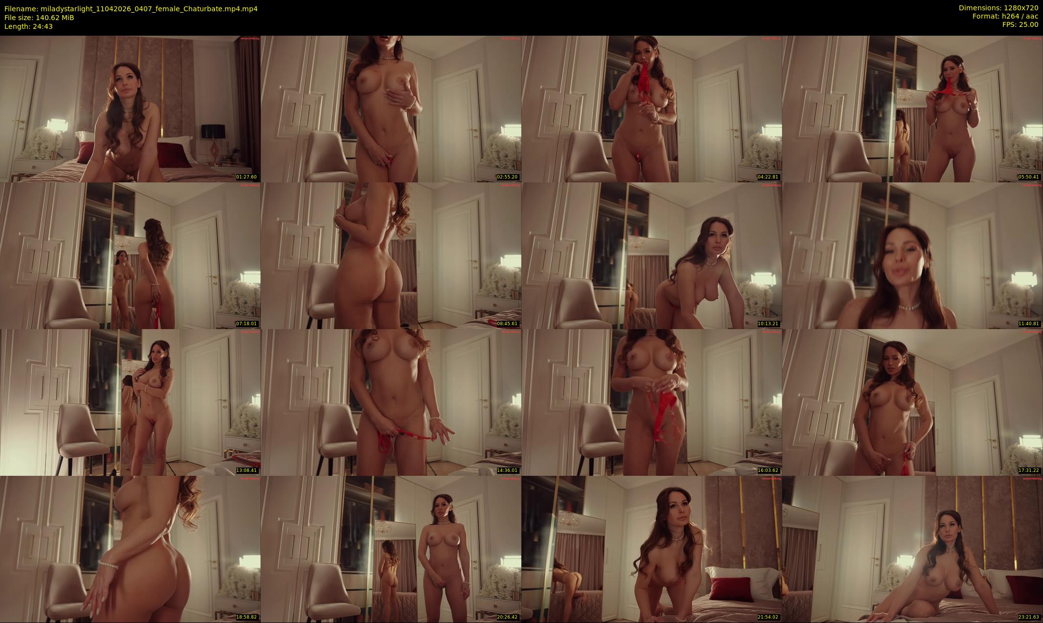 miladystarlight — 25 minute Chaturbate female cam show recording, 720p, Apr 11, 2026