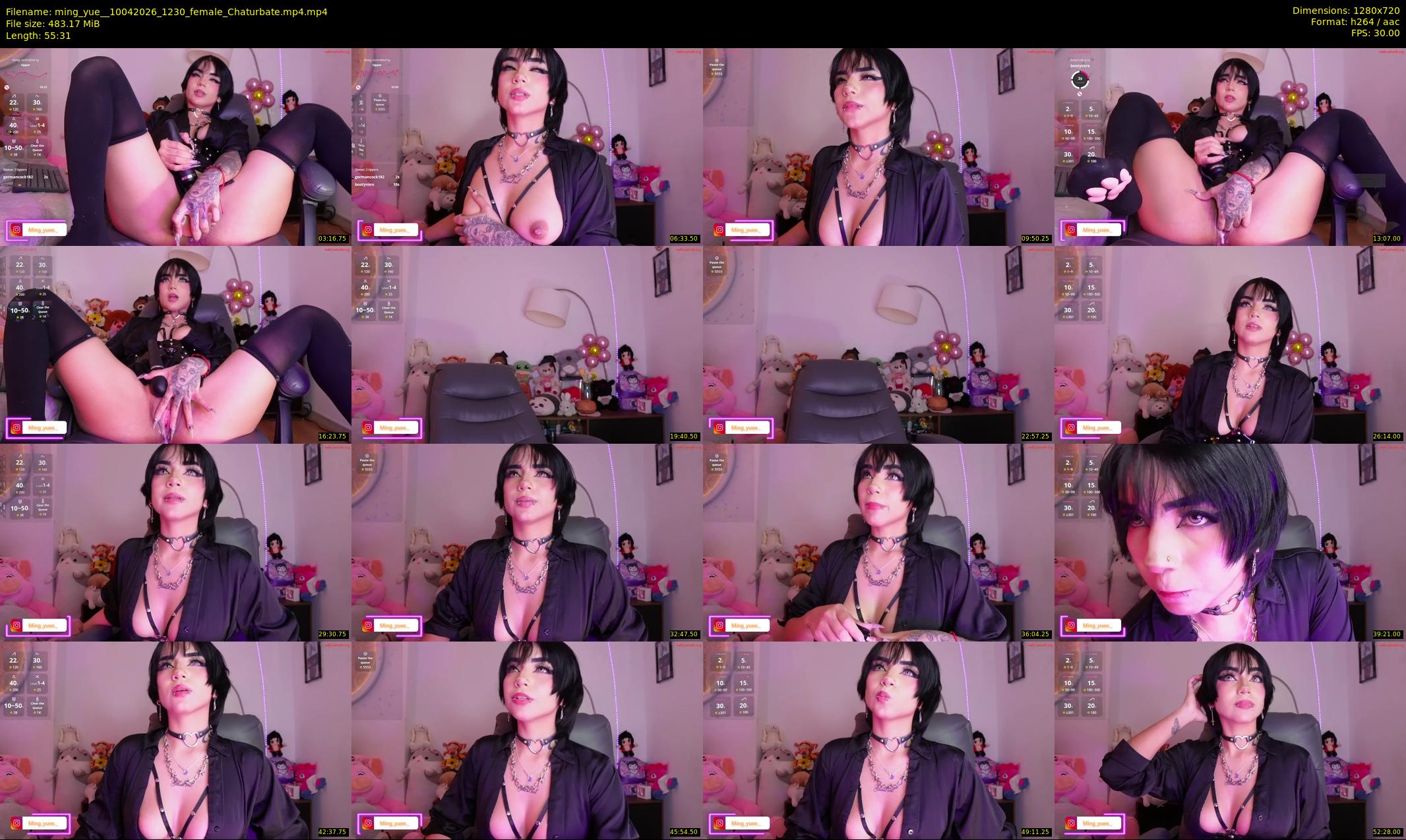ming_yue_ — 56 minute Chaturbate female cam show recording, 720p, Apr 10, 2026