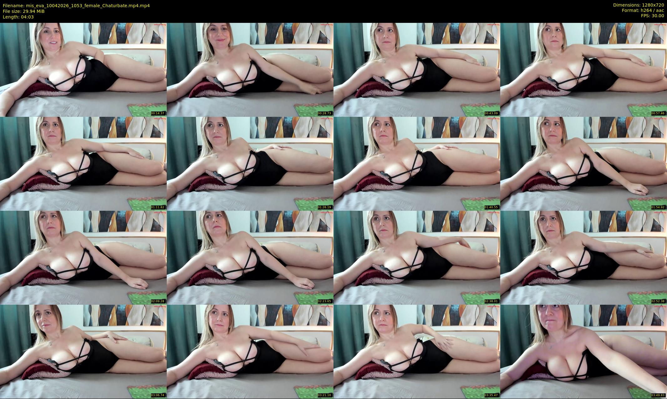 mis_eva — 5 minute Chaturbate female cam show recording, 720p, Apr 10, 2026