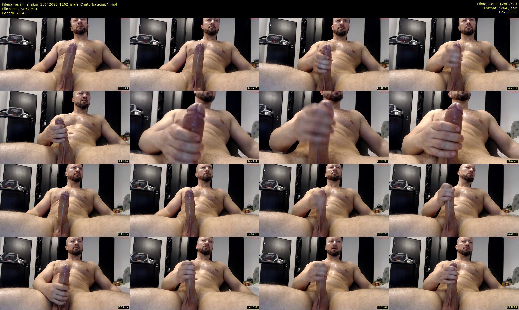 mr_shakur — 21 minute Chaturbate male cam show recording, 720p, Apr 10, 2026