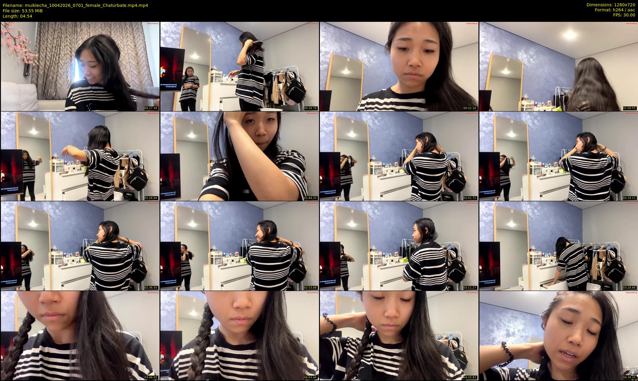 muiklecha — 5 minute Chaturbate female cam show recording, 720p, Apr 10, 2026