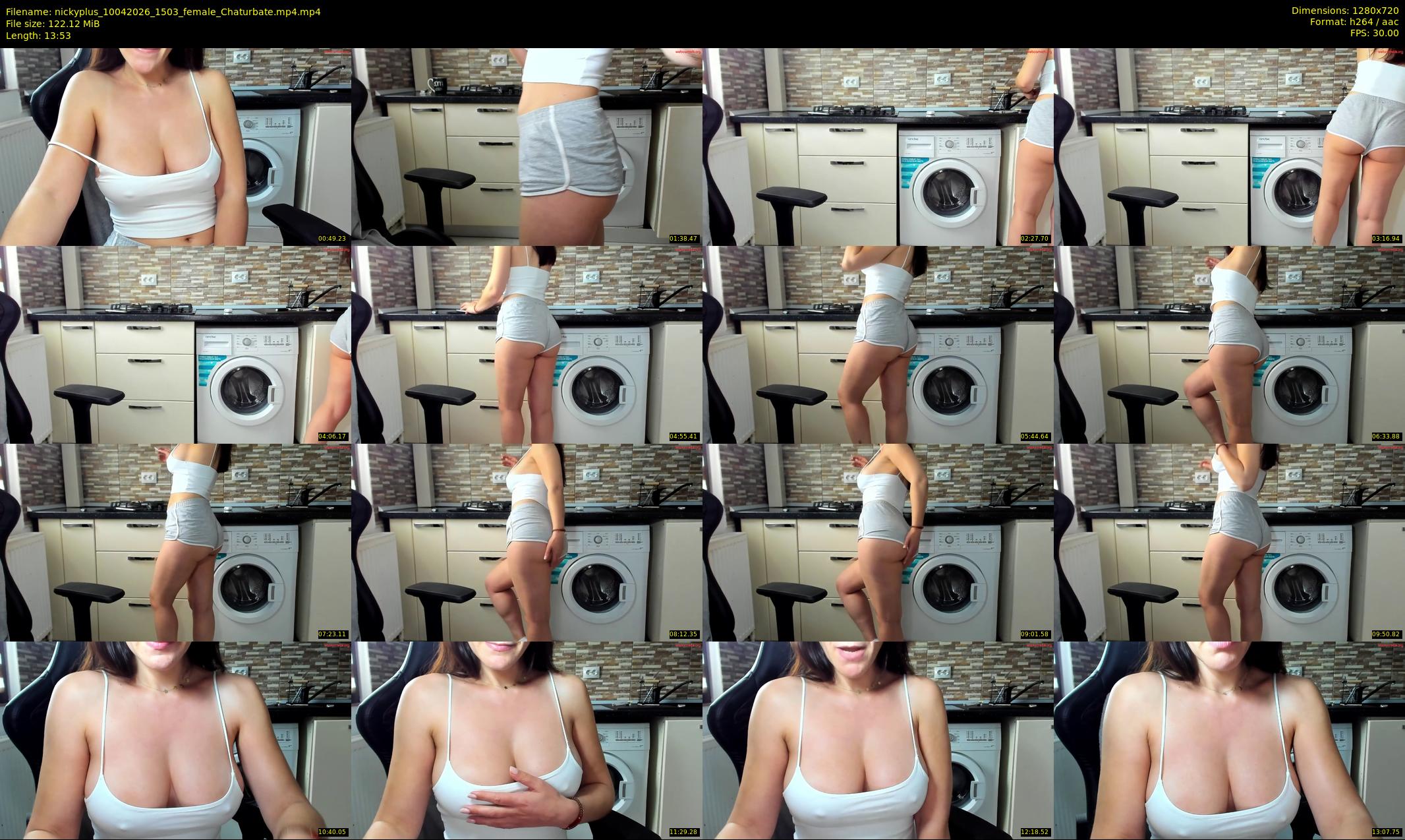 nickyplus — 14 minute Chaturbate couple cam show recording, 720p, Apr 10, 2026