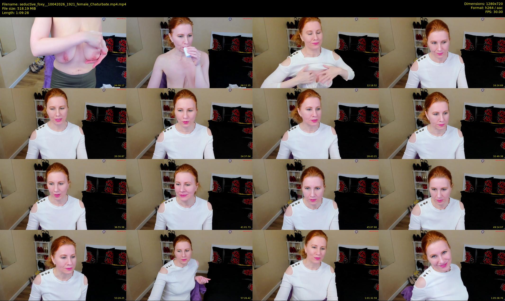 seductive_foxy_ — 70 minute Chaturbate female cam show recording, 720p, Apr 10, 2026