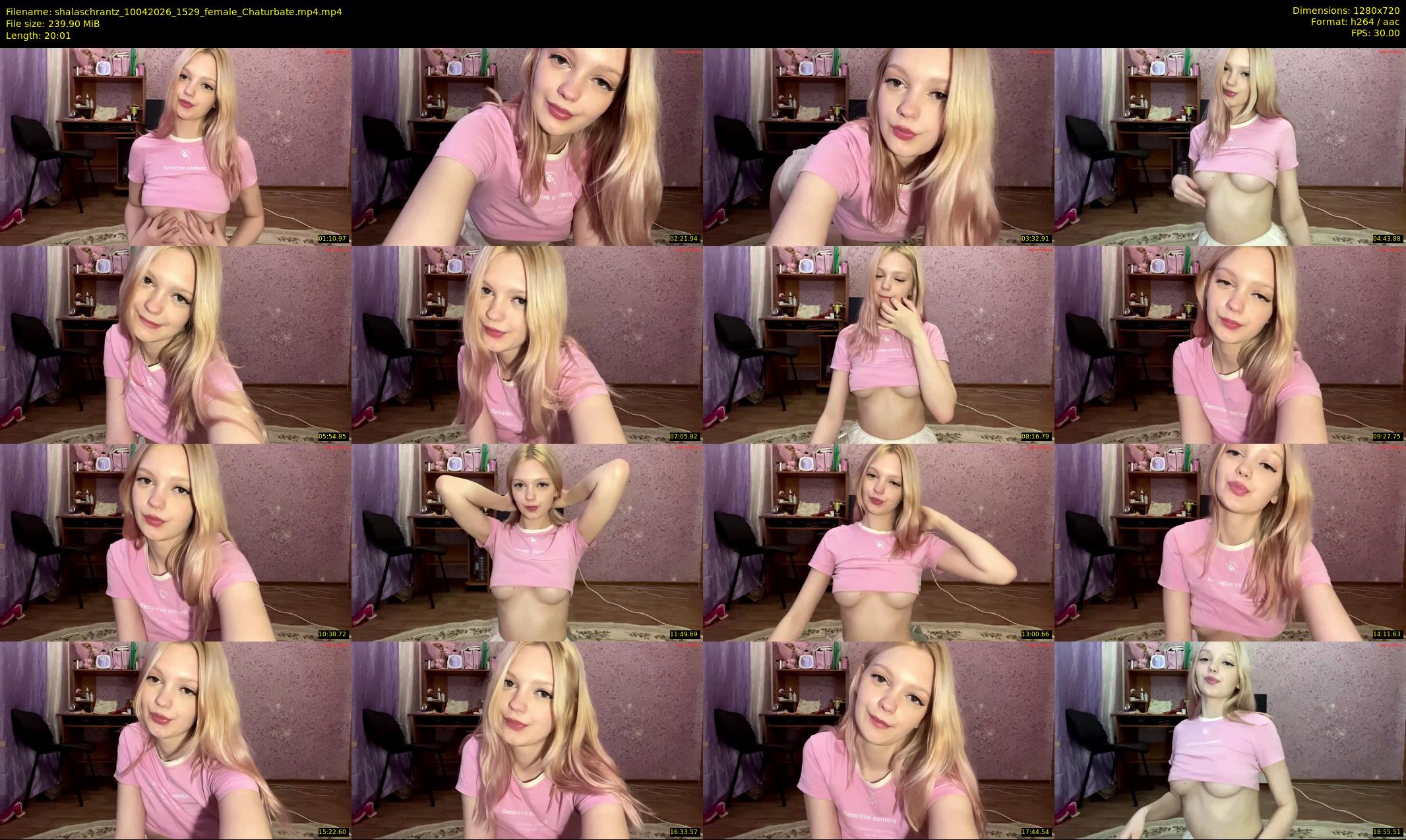 shalaschrantz — 21 minute Chaturbate female cam show recording, 720p, Apr 10, 2026