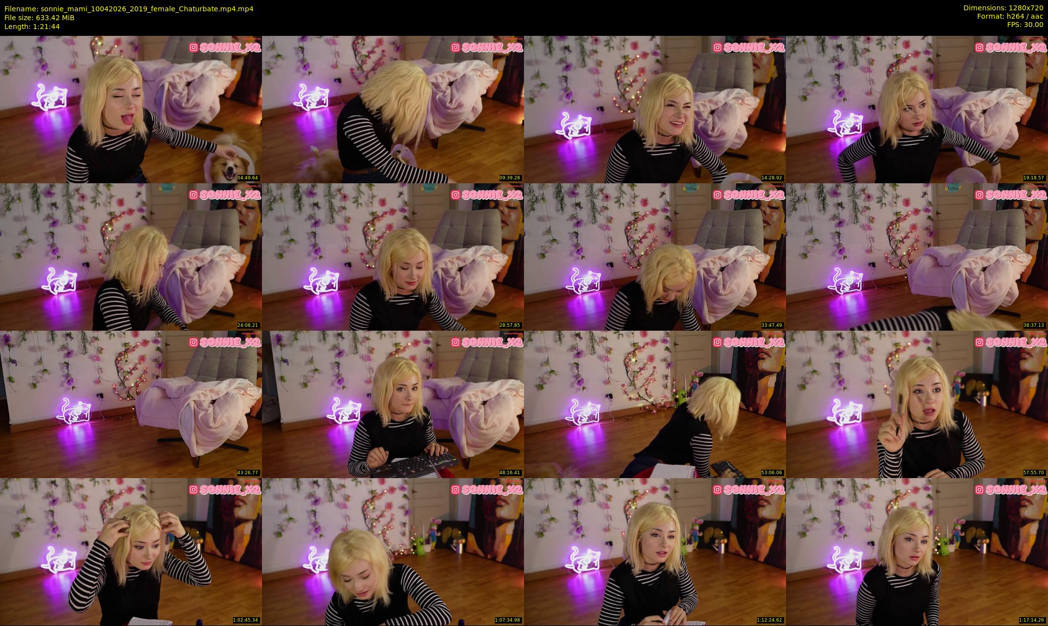 sonnie_mami — 82 minute Chaturbate female cam show recording, 720p, Apr 10, 2026
