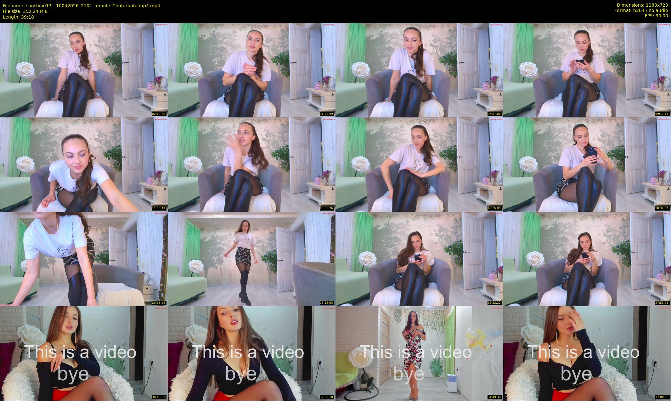sunshine13_ — 40 minute Chaturbate female cam show recording, 720p, Apr 10, 2026