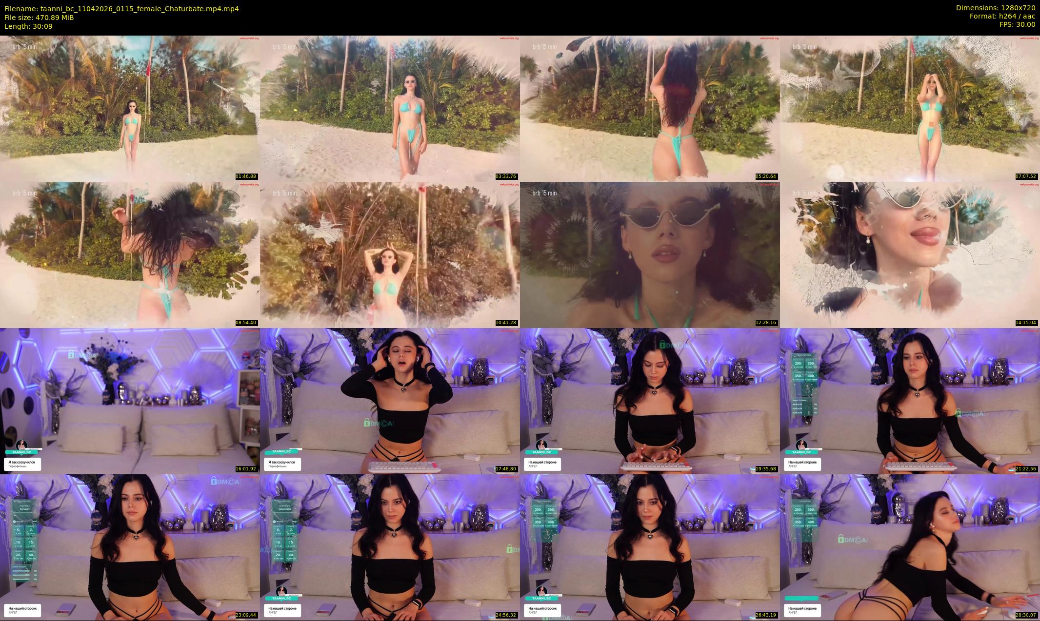 taanni_bc — 31 minute Chaturbate female cam show recording, 720p, Apr 11, 2026